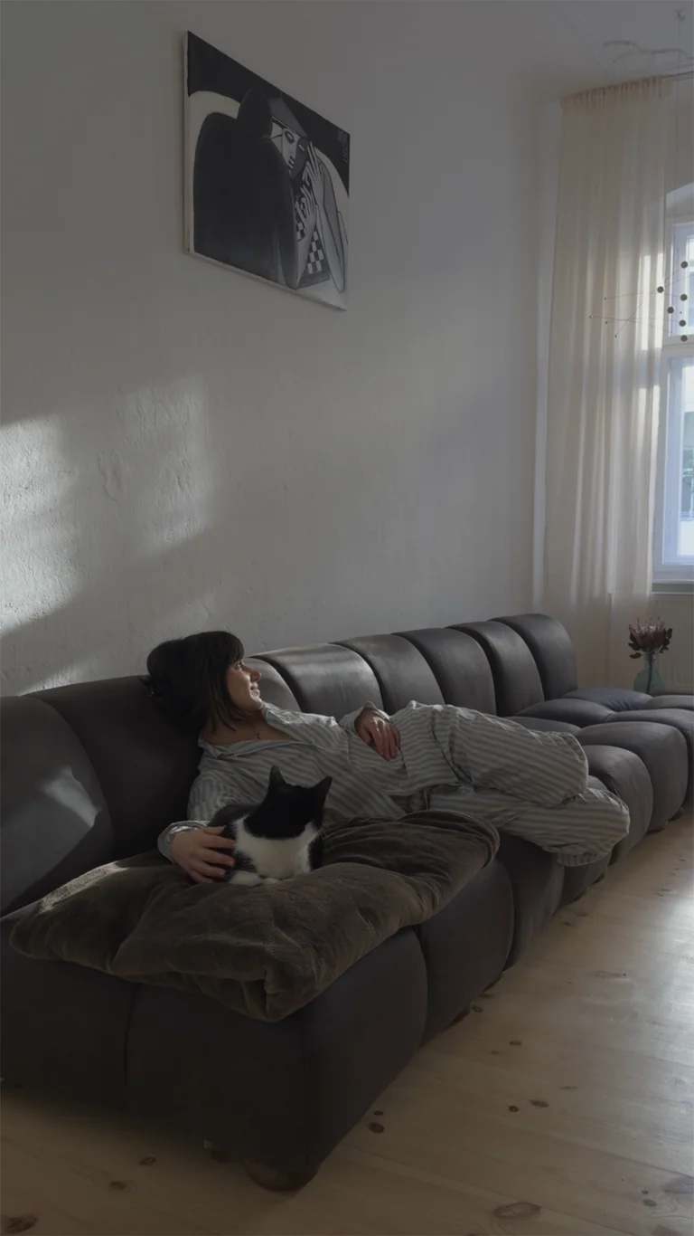 Dromedaren i Maya skinn Dark Brown 7305.