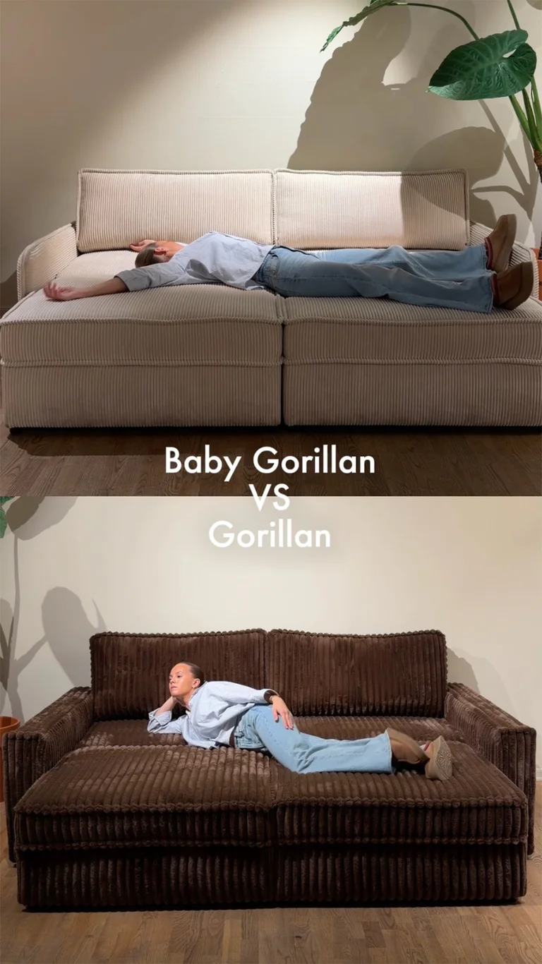Baby Gorillan vs Gorillan. 