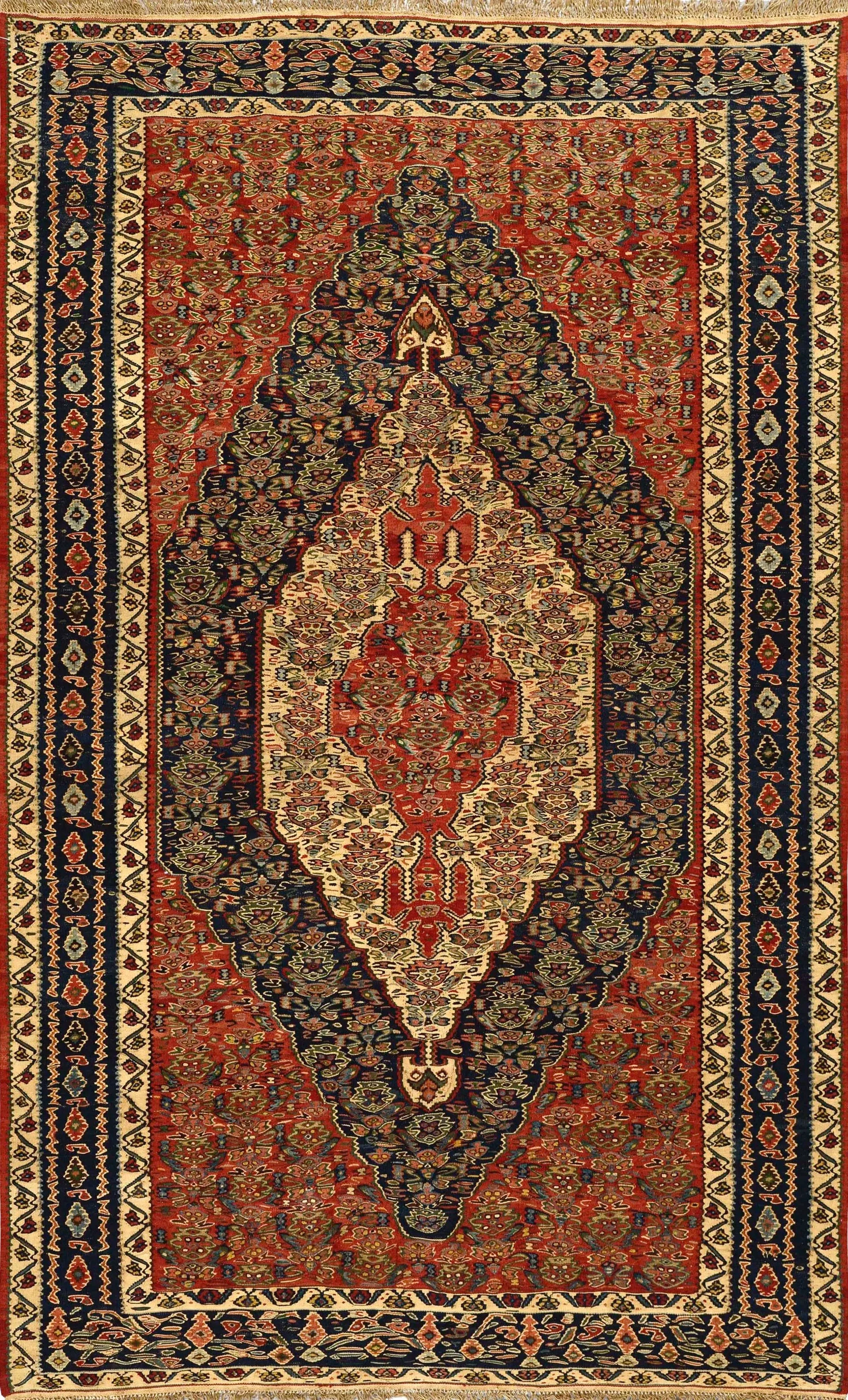Kelim 43028 - L: 242 cm x W: 150 cm
