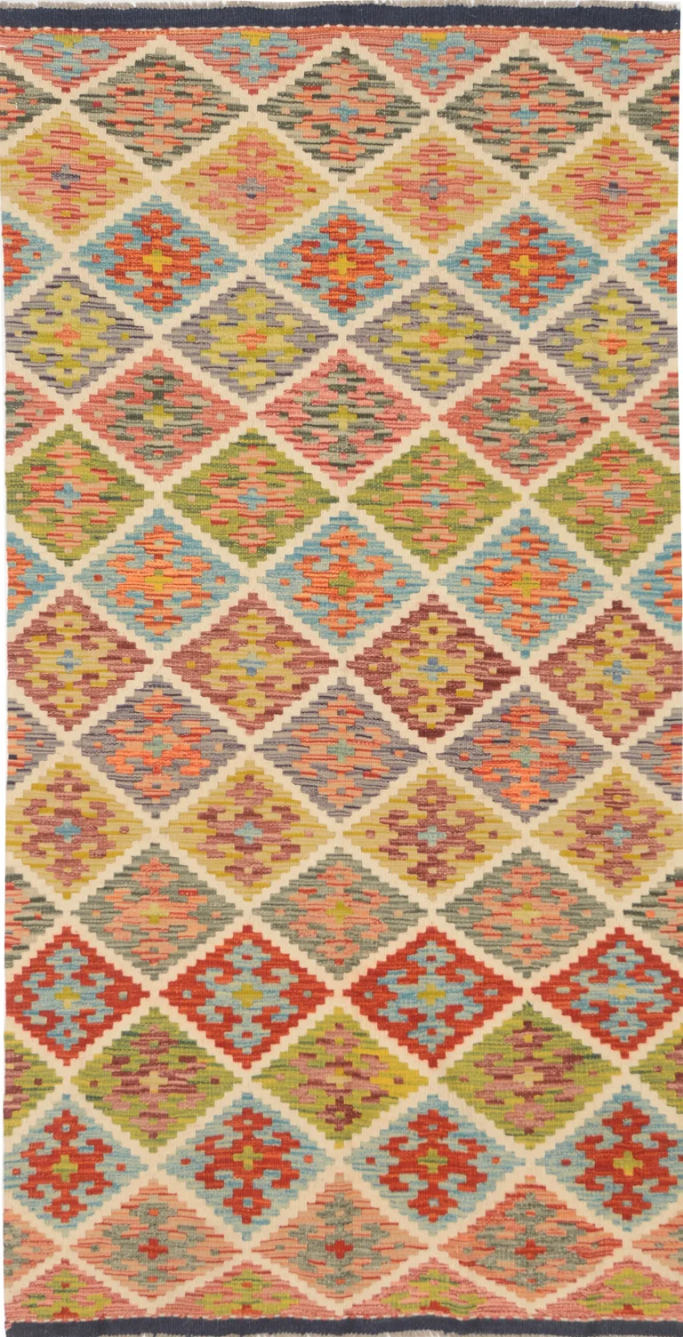 Kelim-Chobi 64673 - L: 206 cm x W: 106 cm
