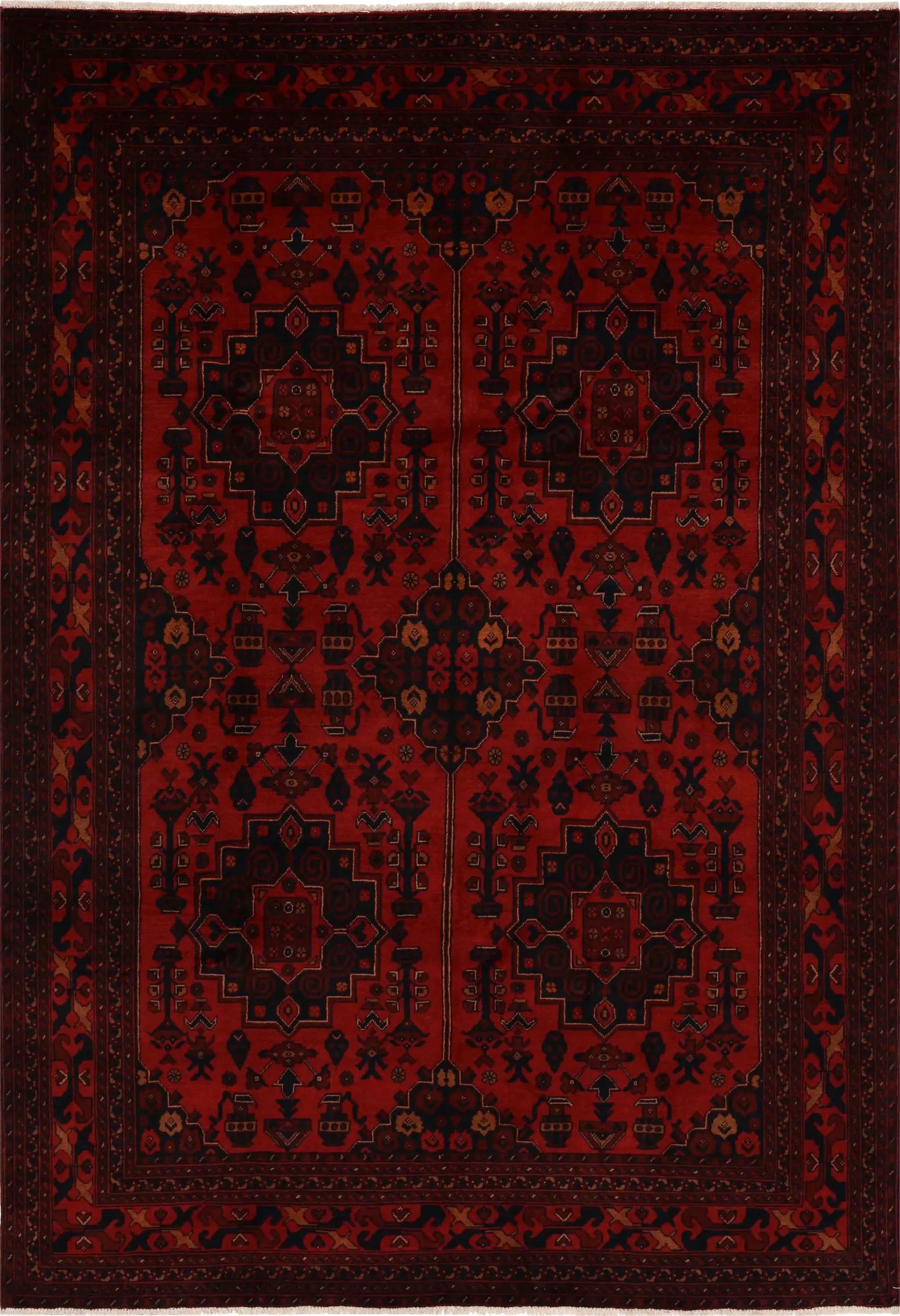 Afghan 58401 - L: 293 cm x W: 203 cm