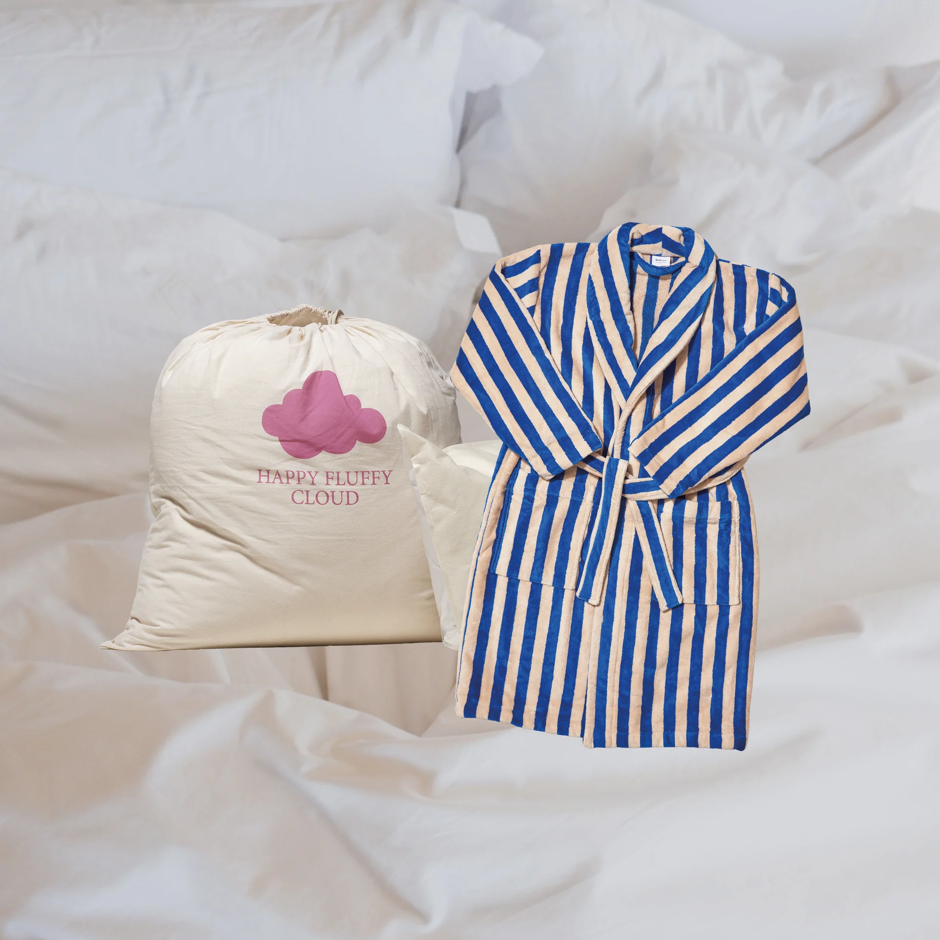 1 x Midifluff double duvet & 1 x Roy Robe
