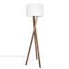 Stehlampe Walnussholz