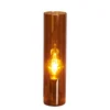 Tischlampe 40 cm Cognac
