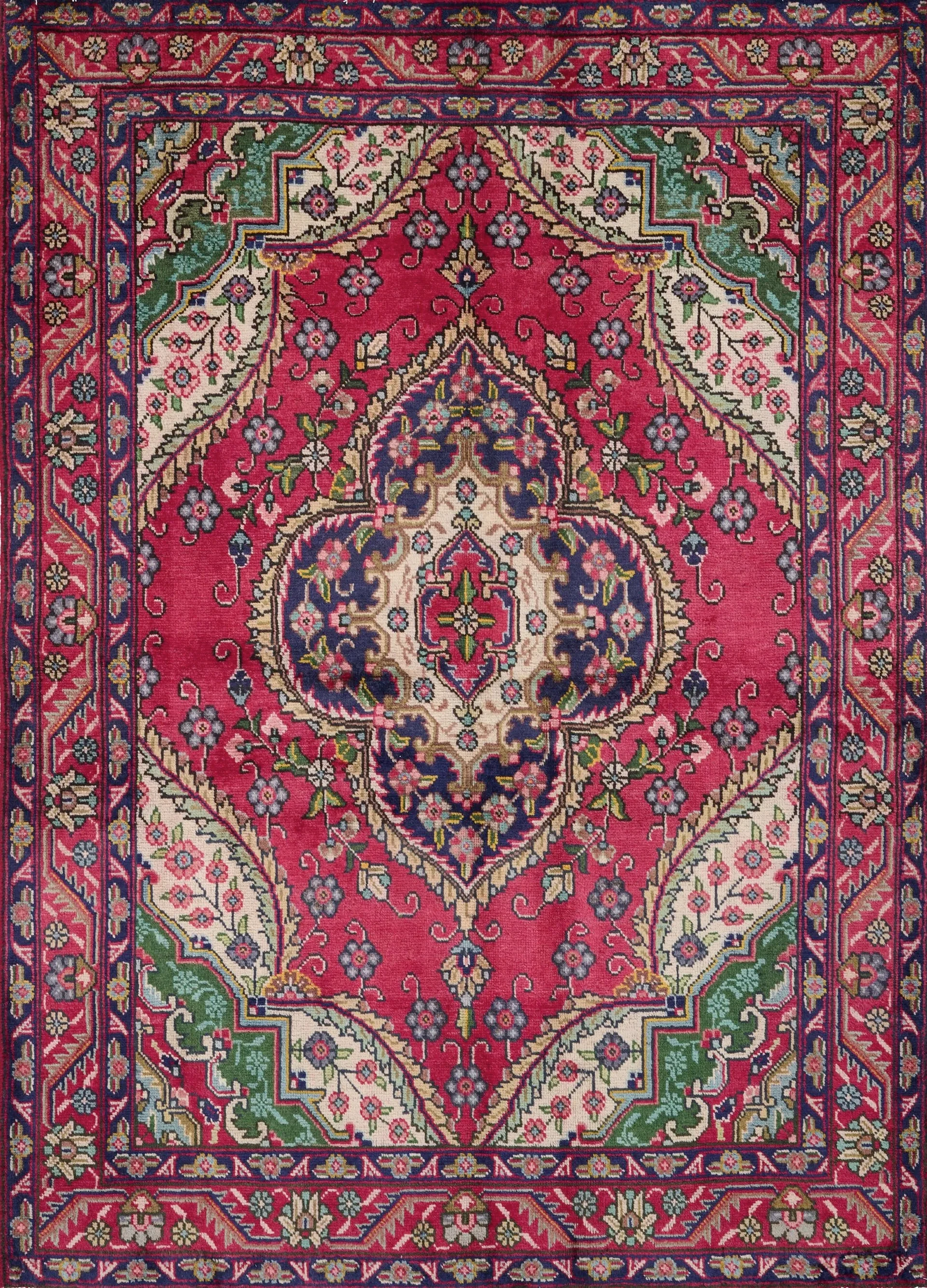 Tabriz 65096 - L: 193 cm x W: 138 cm
