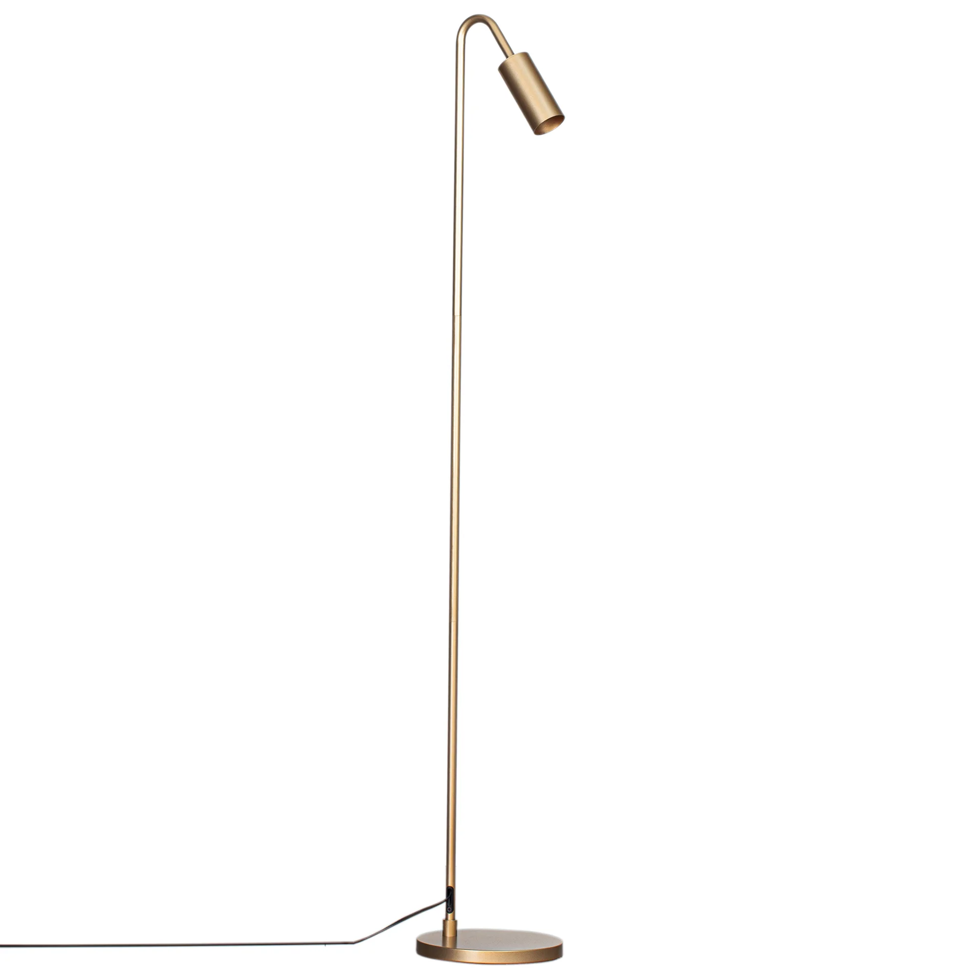 Golvlampa Guld