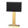 Tischlampe H47 – Messing / Schwarzer Schirm
