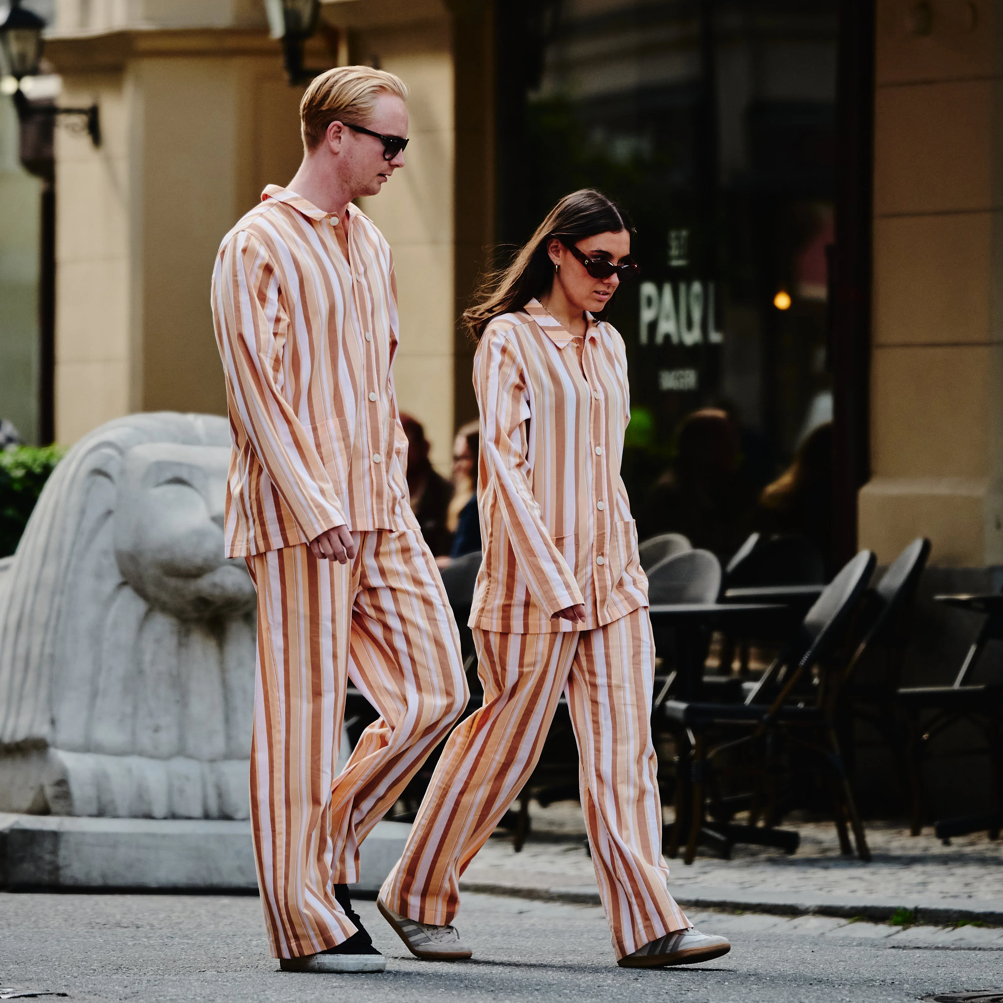 Uno Wide Leg - Retro Pink & Peach