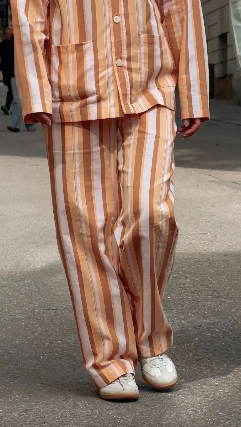 Uno Wide Leg Retro Pink & Peach