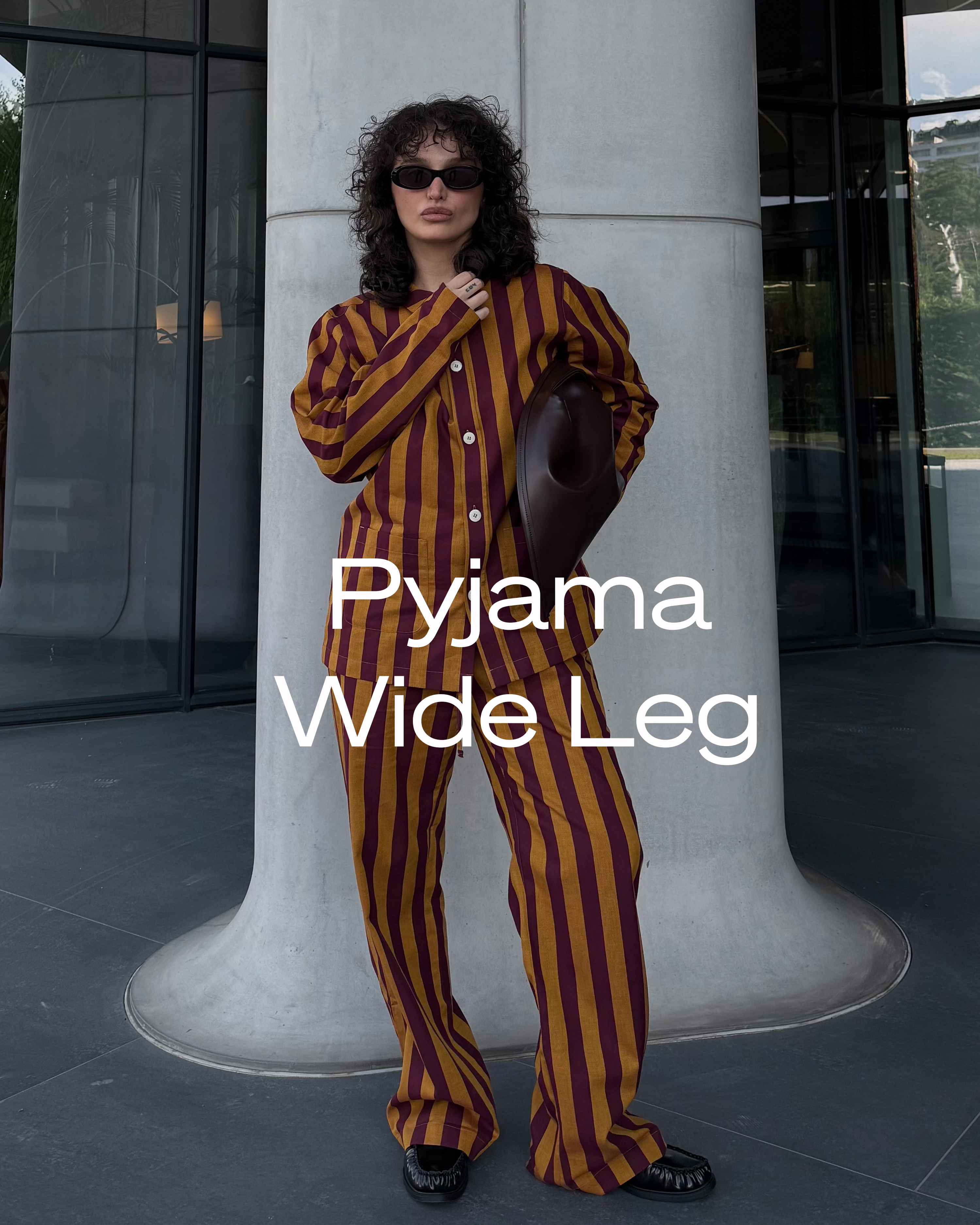 Pyjamas wide leg