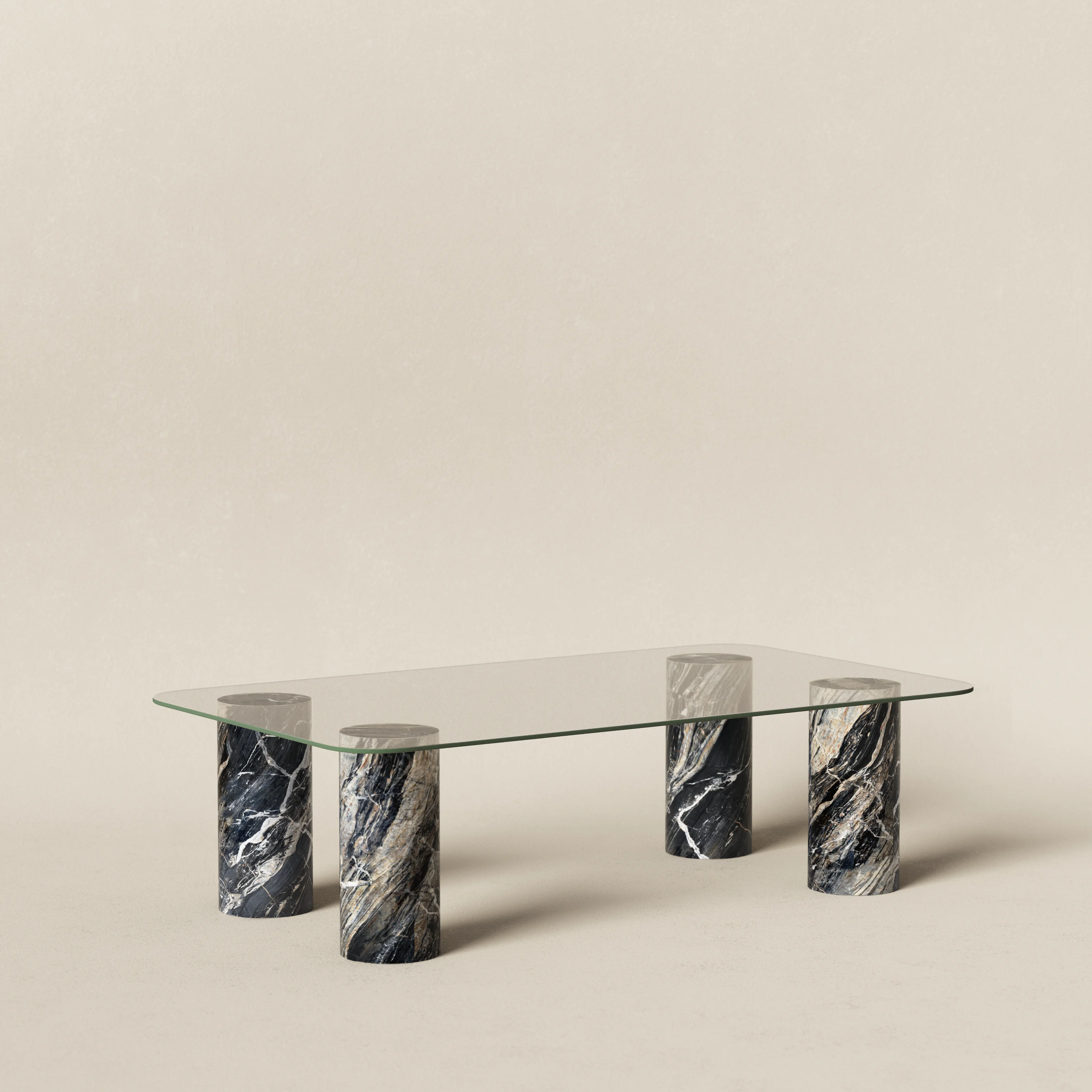 120x70cm Säule - Tiger & Glas