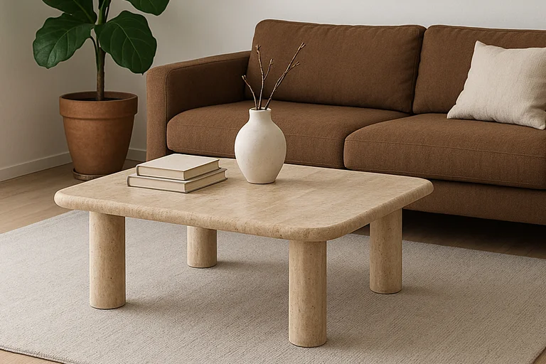Leoparden Couchtisch 100cm