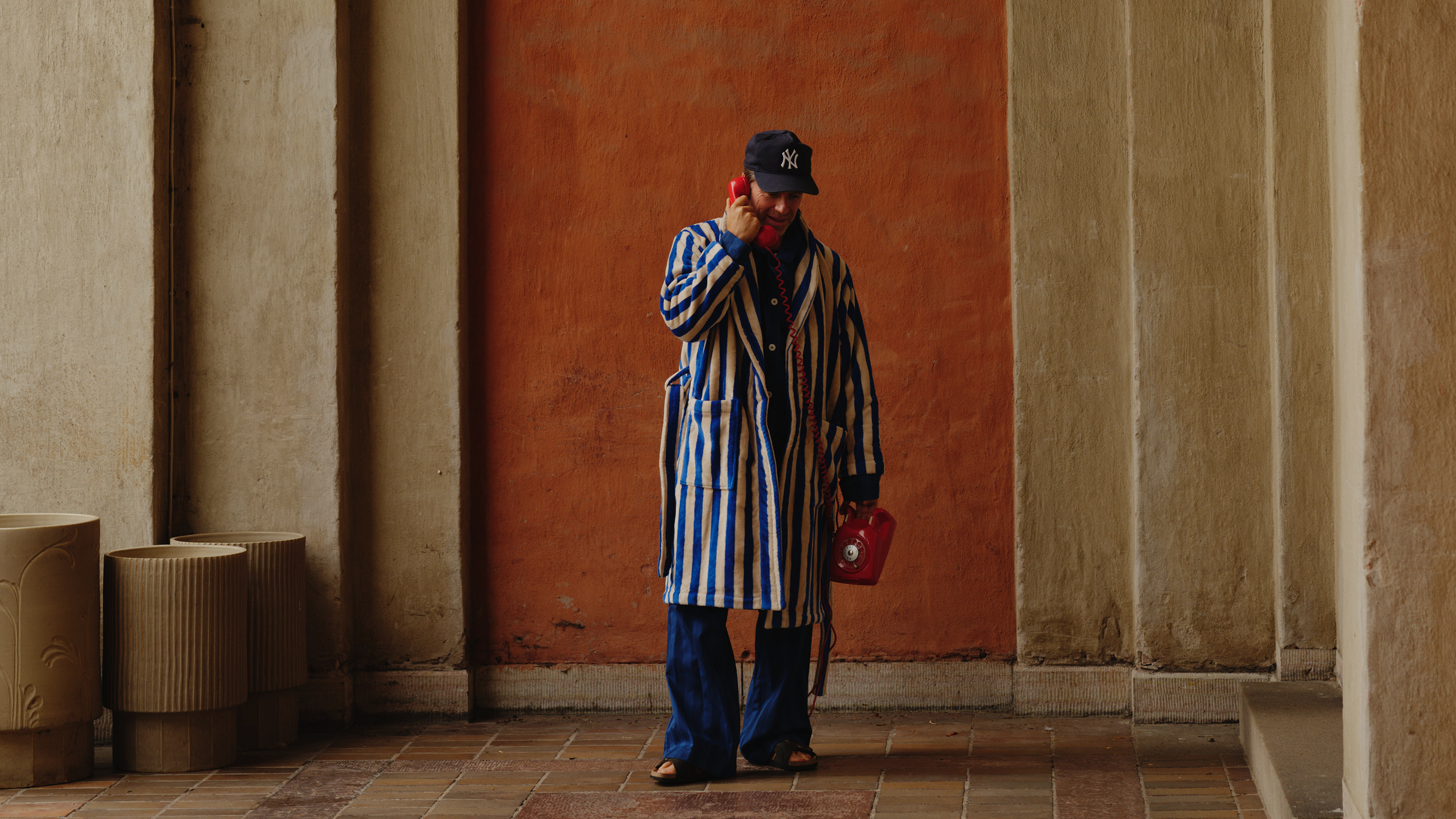 Robes | Unisex striped cotton robes | Nufferton