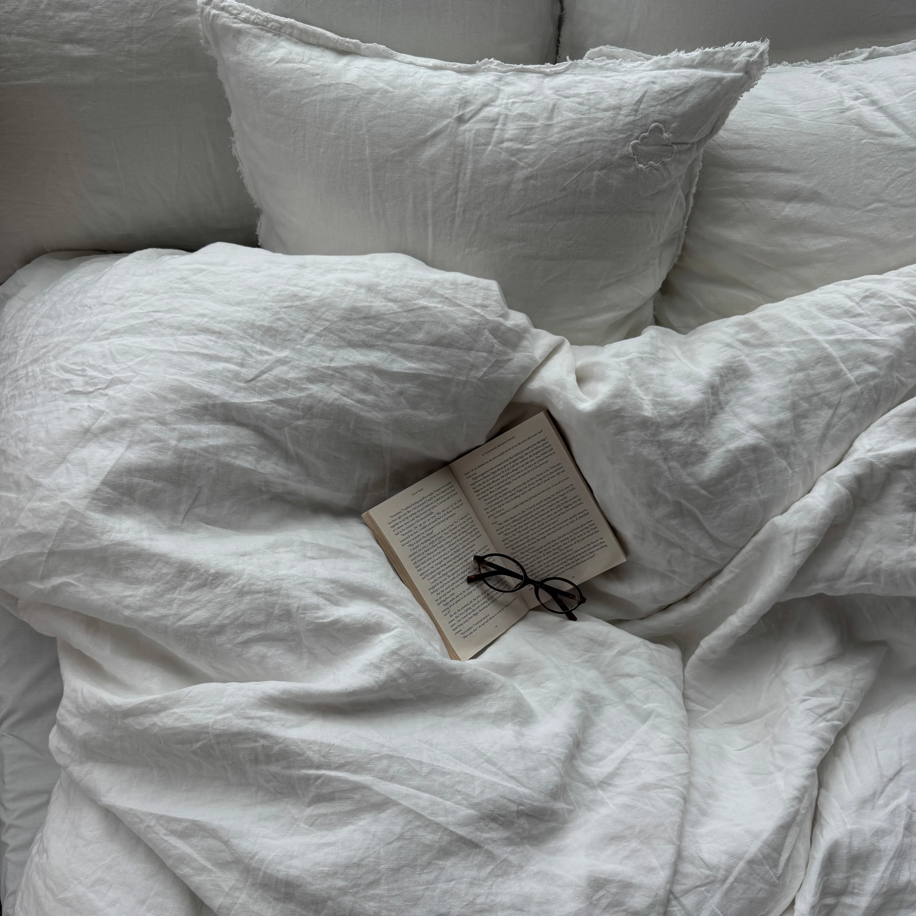 Bedding Duvet Cover - Double - White