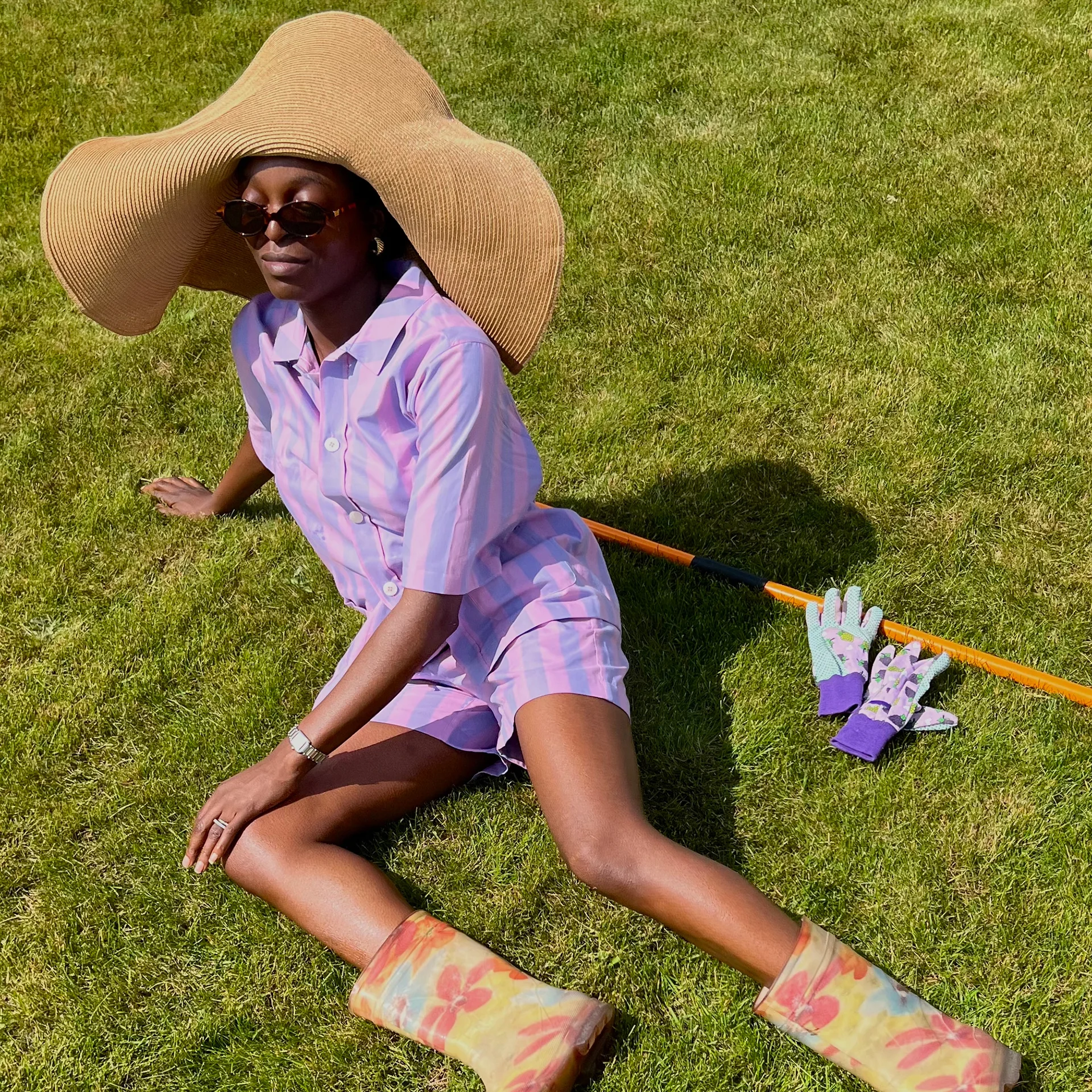 Uno Short - Violet & Purple