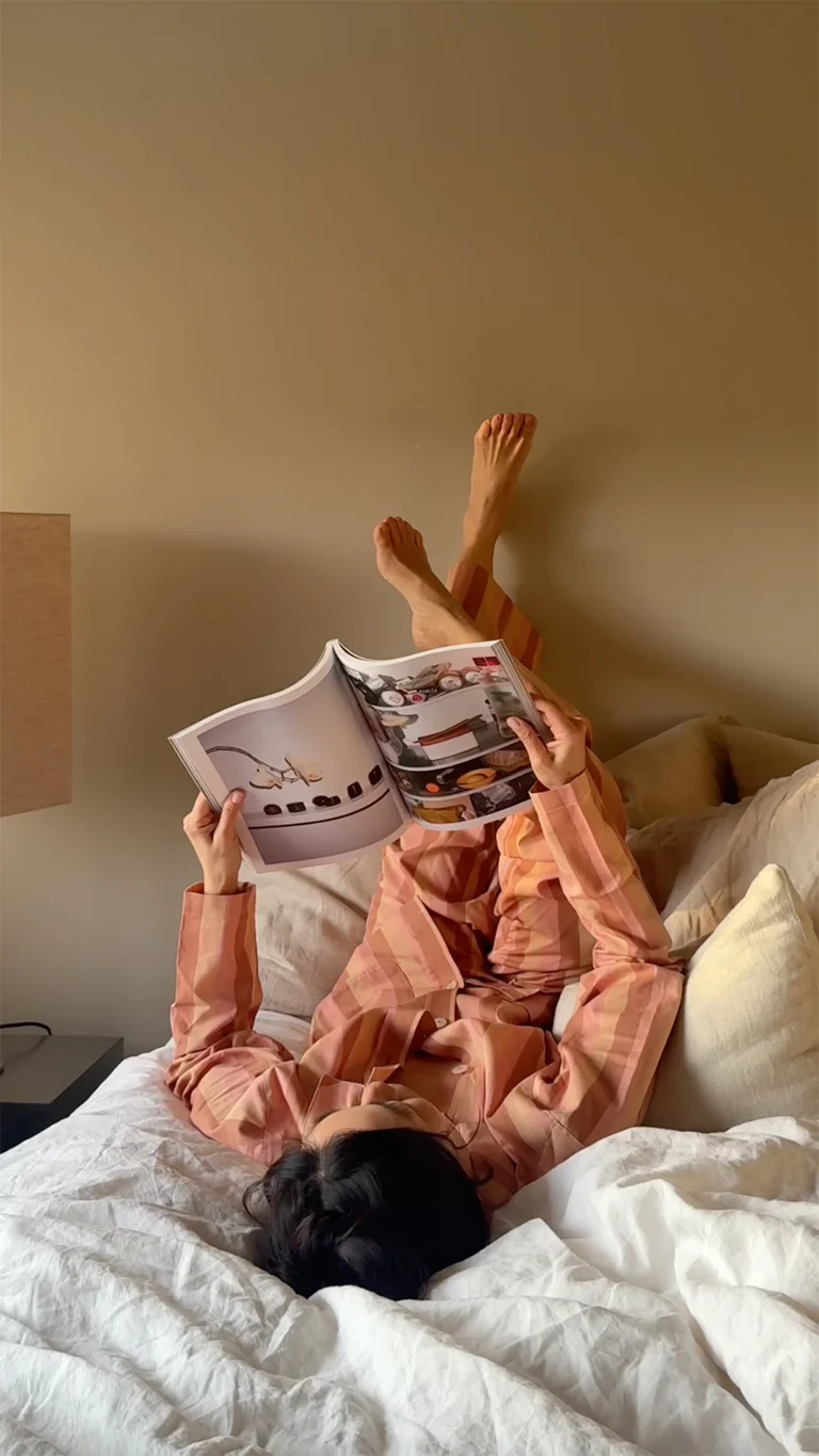 Uno Wide Leg Pink & Brown