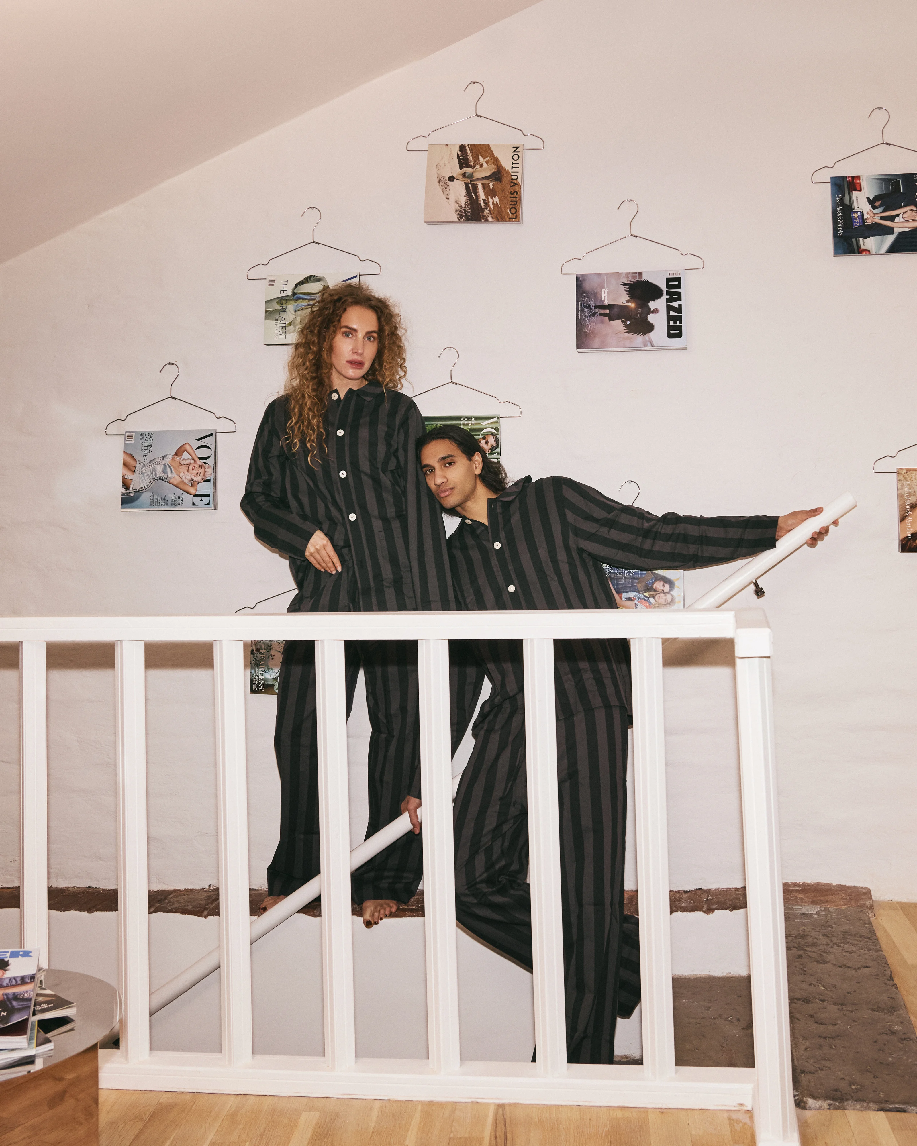 Uno Wide Leg - Black & Black