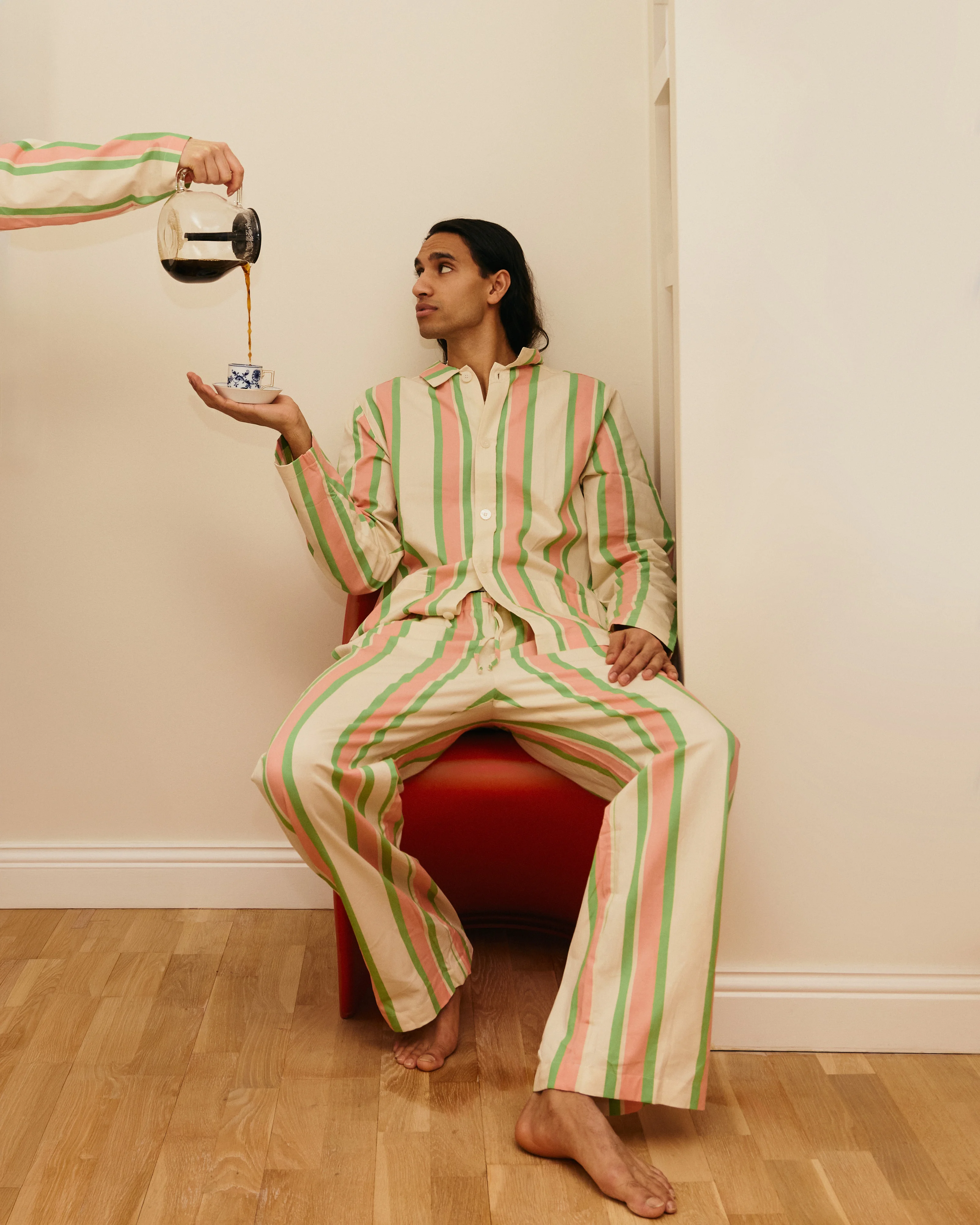 Uno Wide Leg - Dream Pink & Green