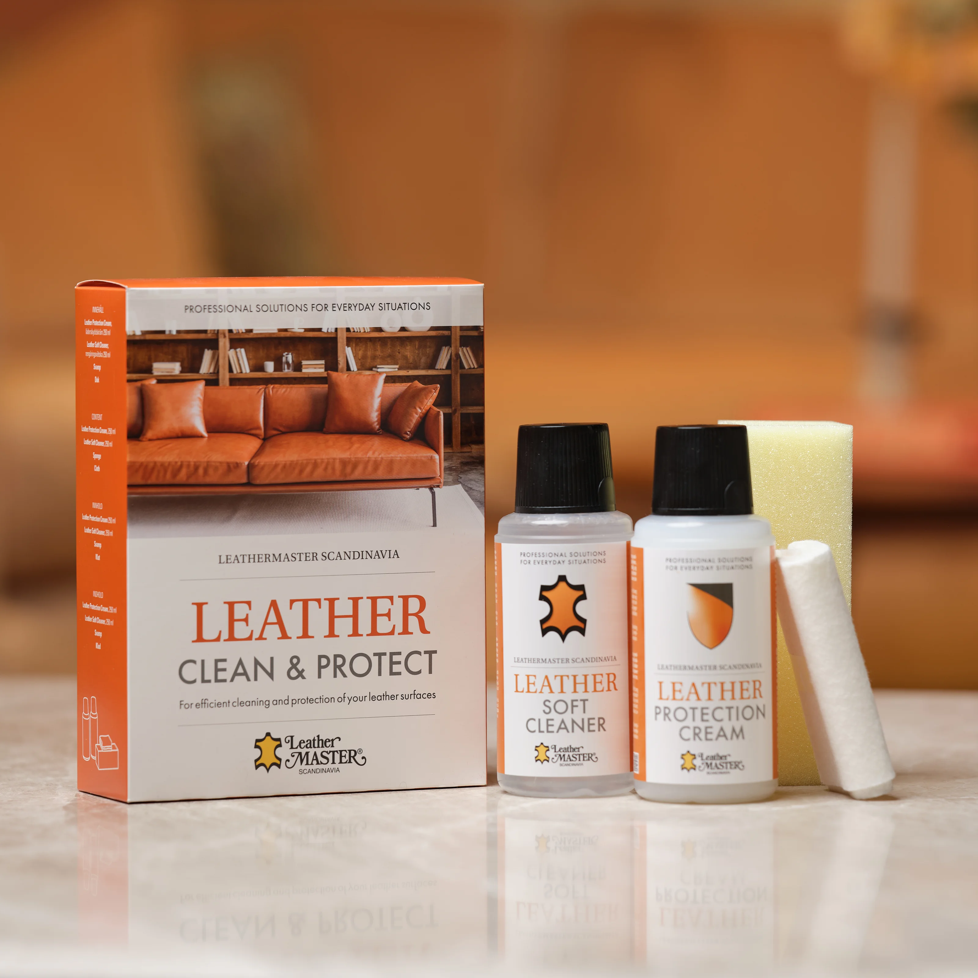 Vårdkit Leather Cleaner & Leather Protection