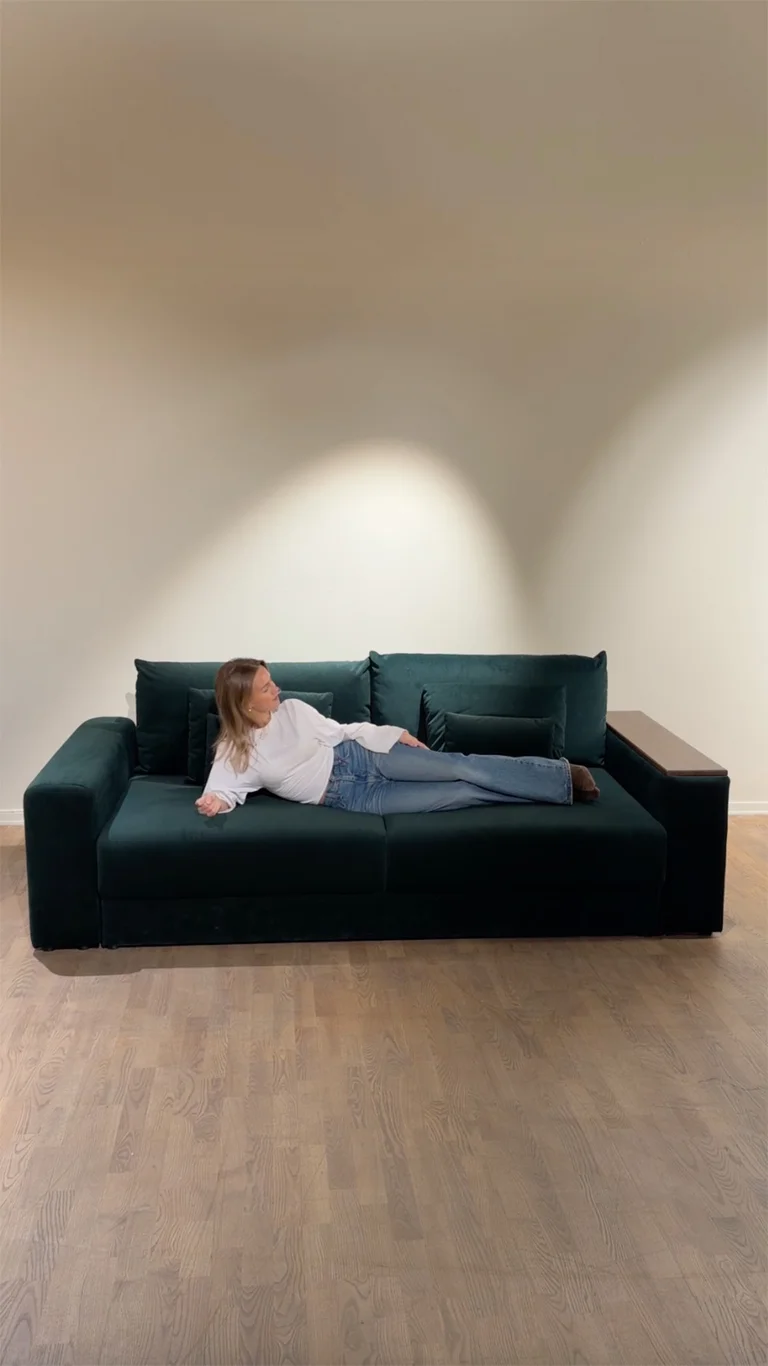 En sofa, uendelige muligheter.