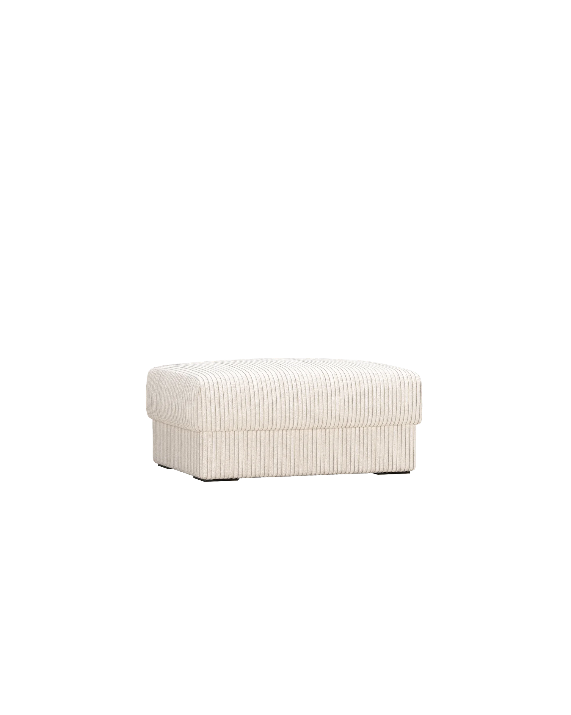 Björnen 2.0 Pre-made Fotpall - Kräm 03