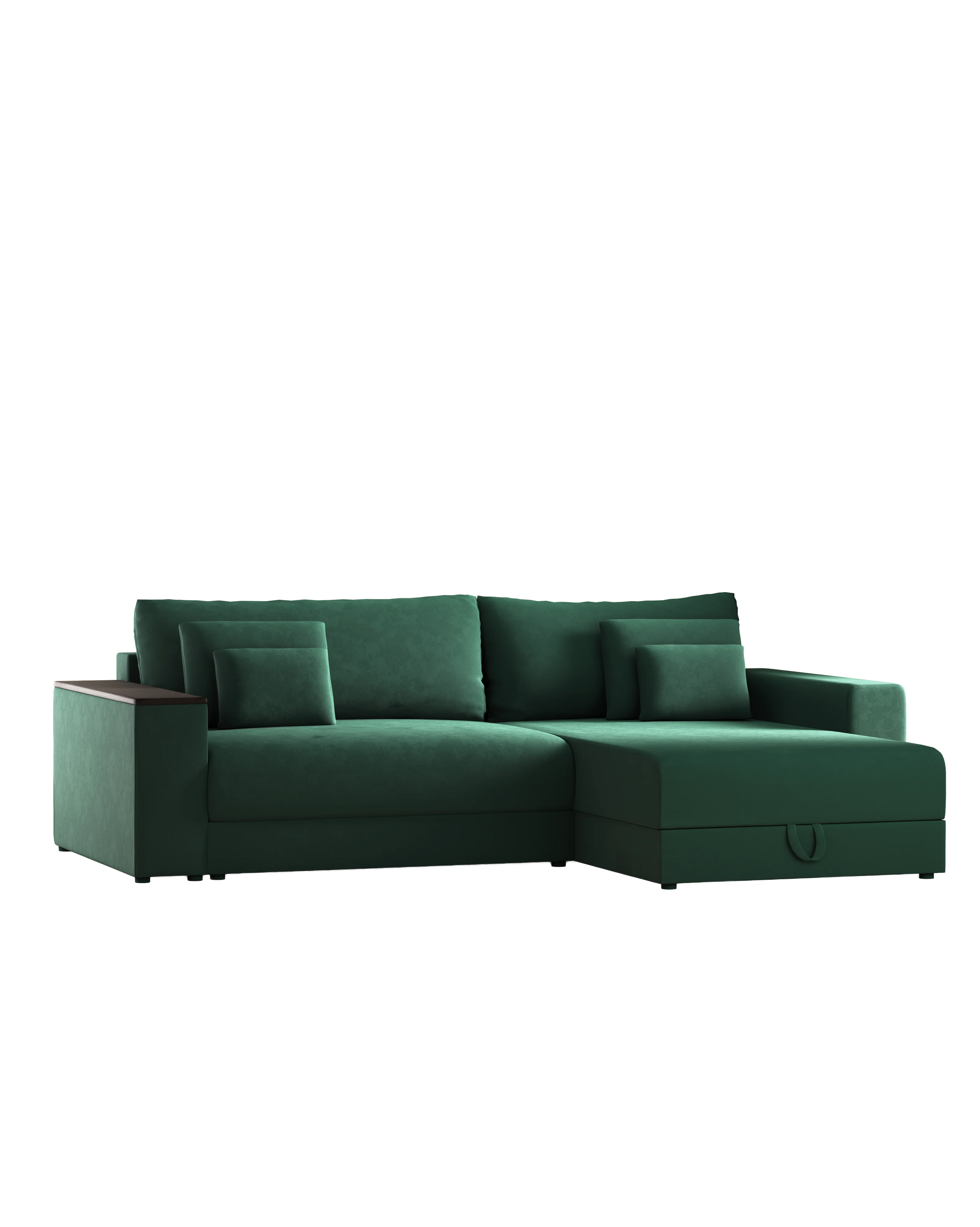 Bäddsoffa divan - Smaragd 7