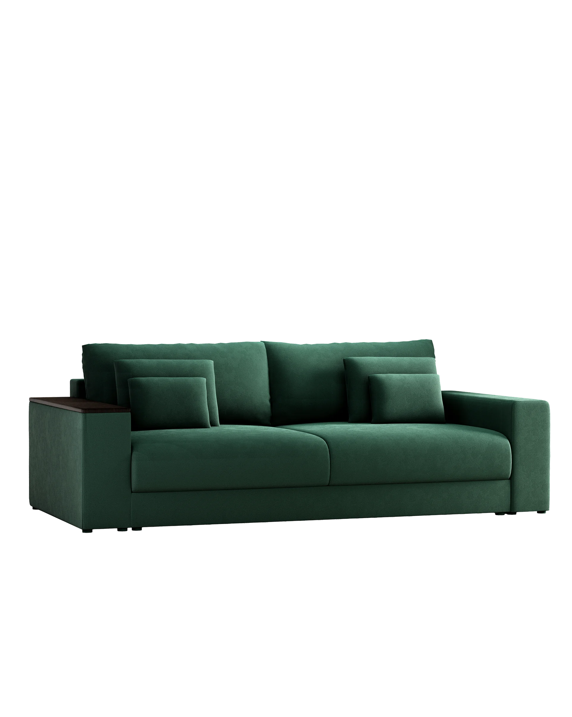 Bäddsoffa rak - Smaragd 7