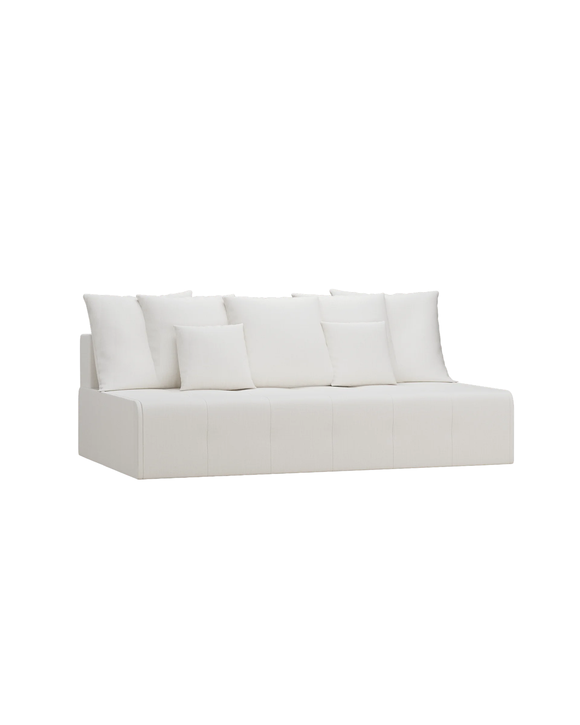Sovesofa uten armlener