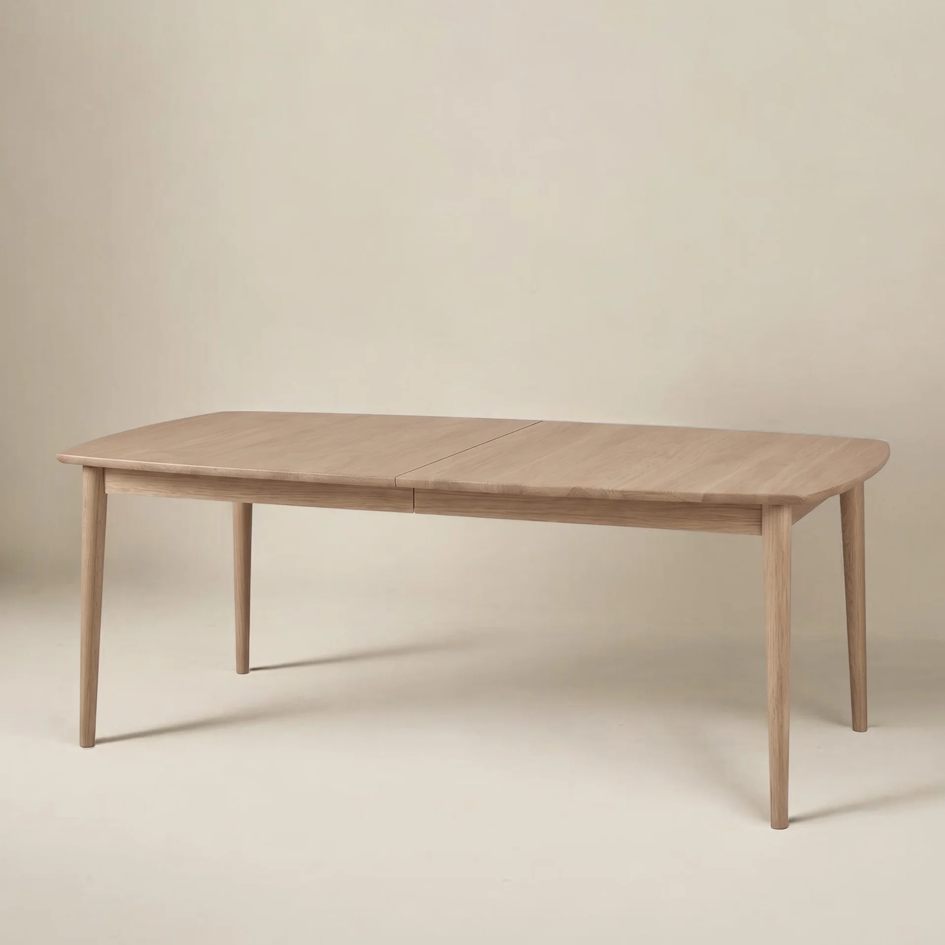 Rektangulärt 200x100cm - Vitoljad ek