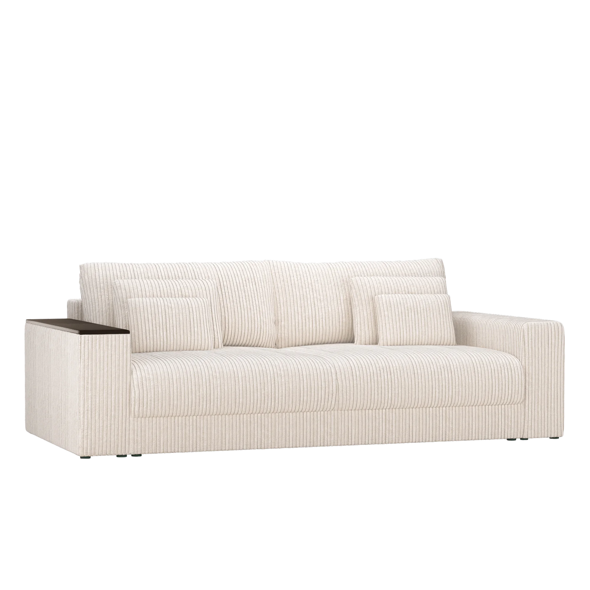 Björnen 2.0 Pre-made Schlafsofa gerade - Lincoln Creme 03