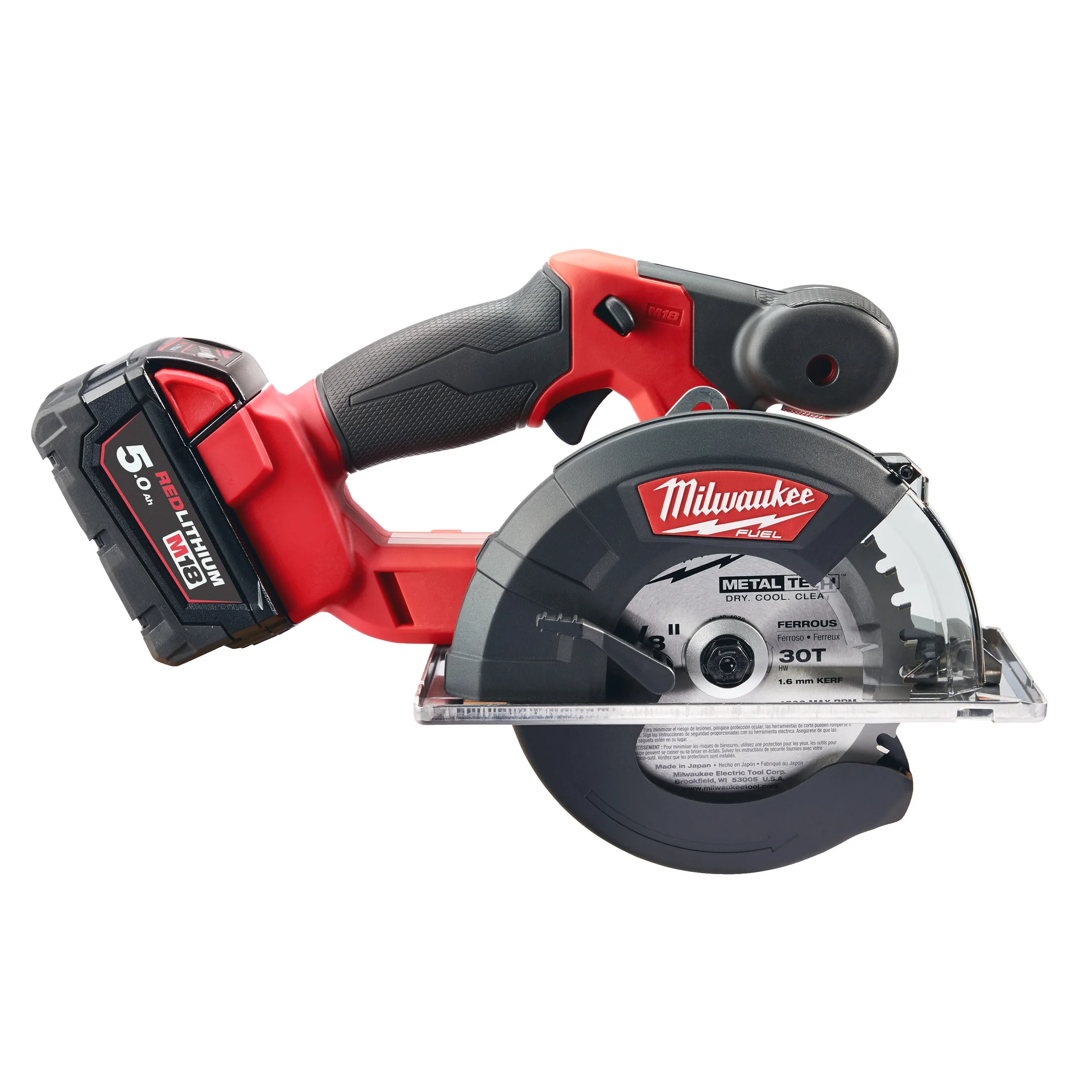 M18 FMCS FUEL Metal Circular Saw, product shot