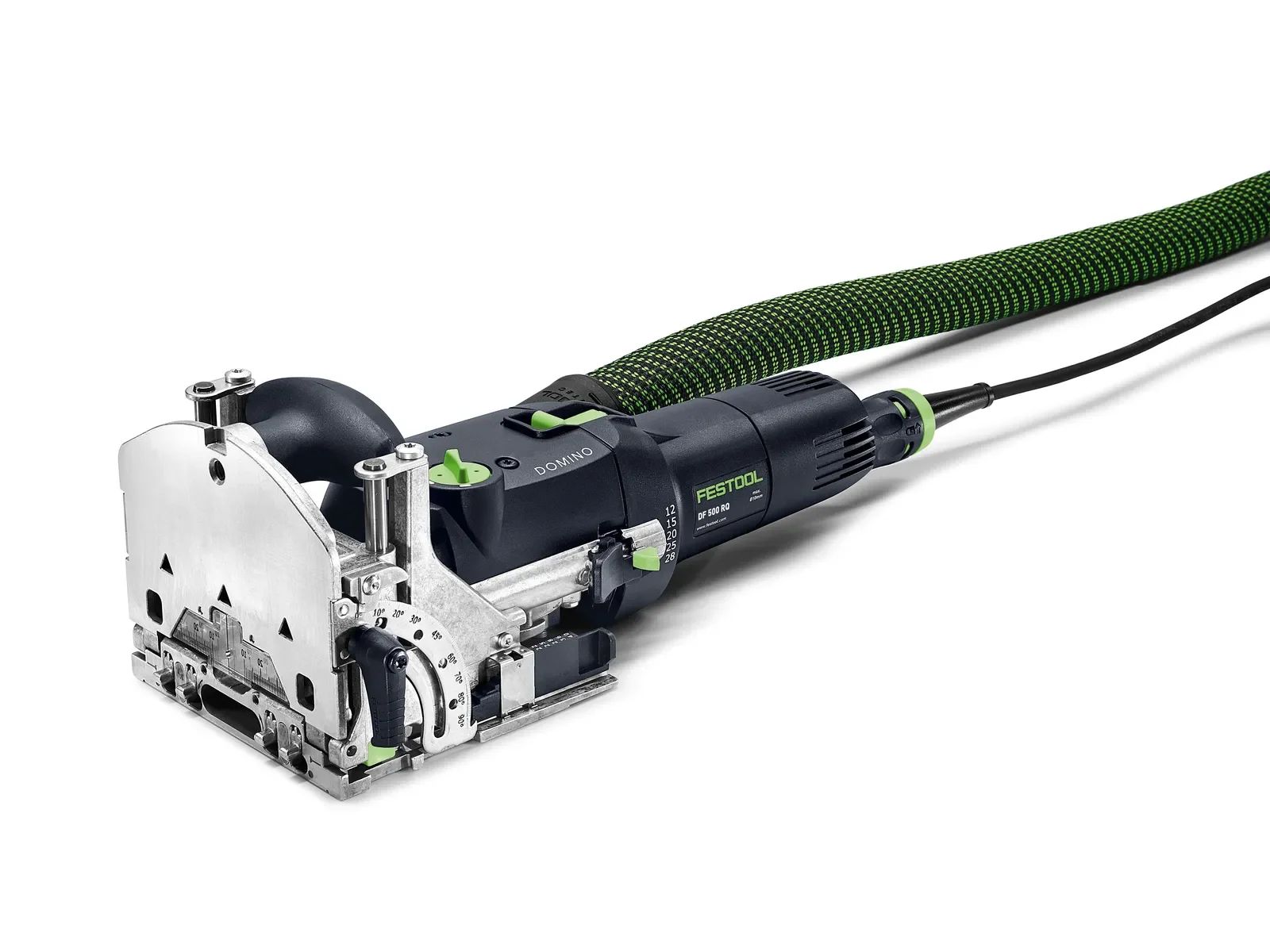 DF 500 with extraction hose connected