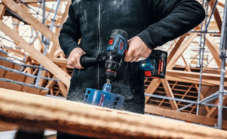Bosch EXSB18V-150 i bruk
