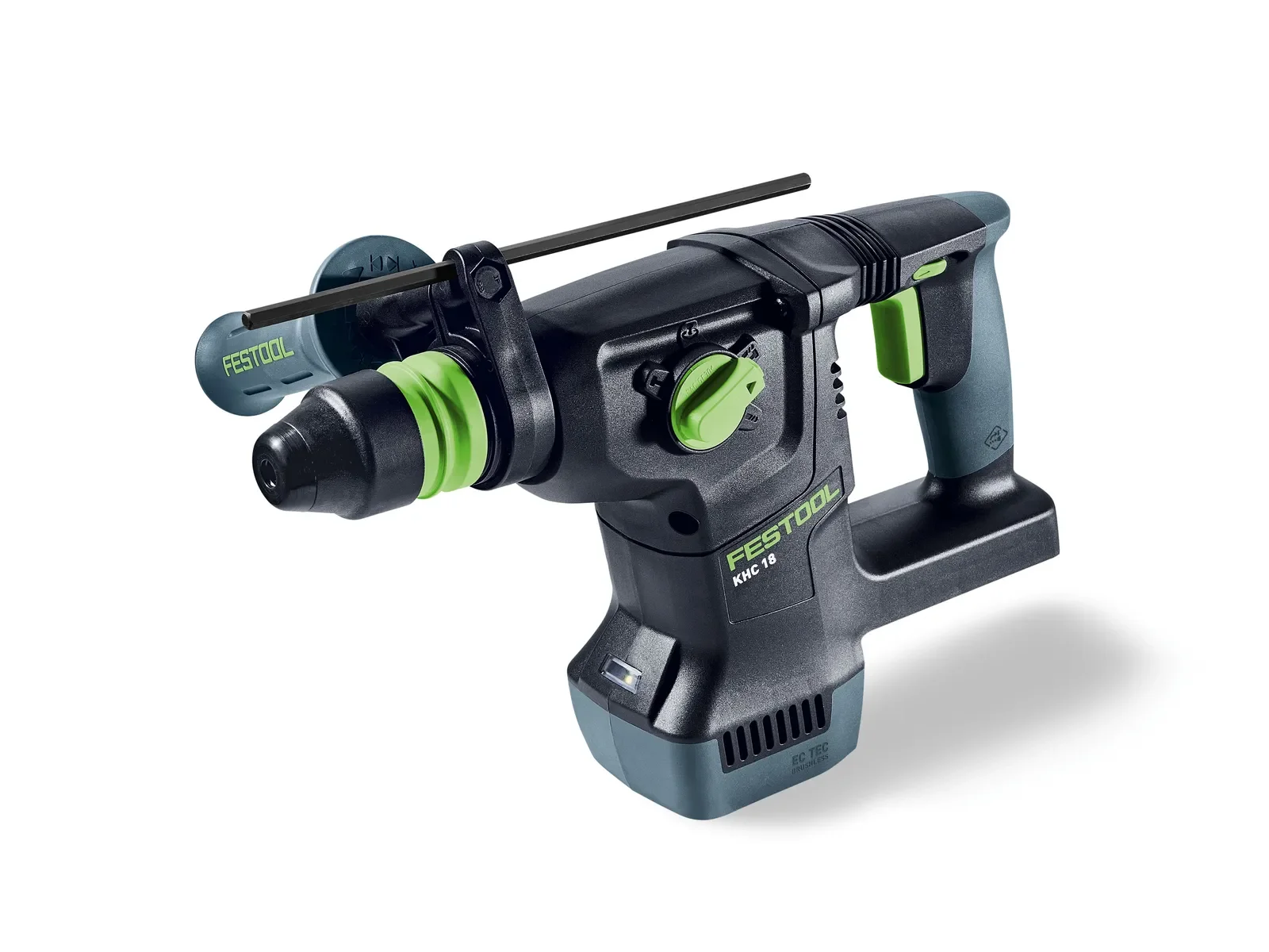 Festool KHC 18 batteridrevet borhammer SDS-plus med støttehåndtak