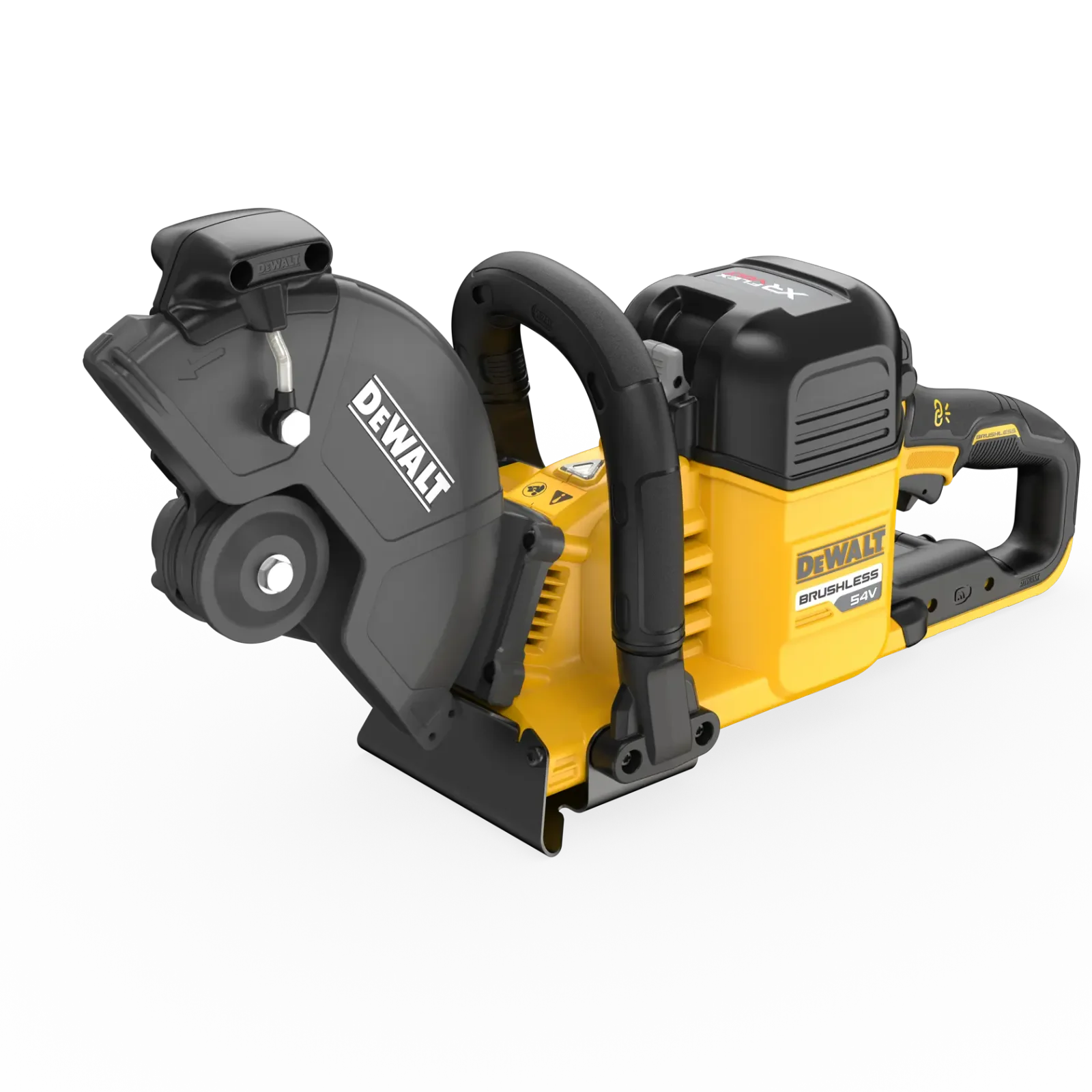 DeWalt DCS691 cut-off saw, second alternate angle