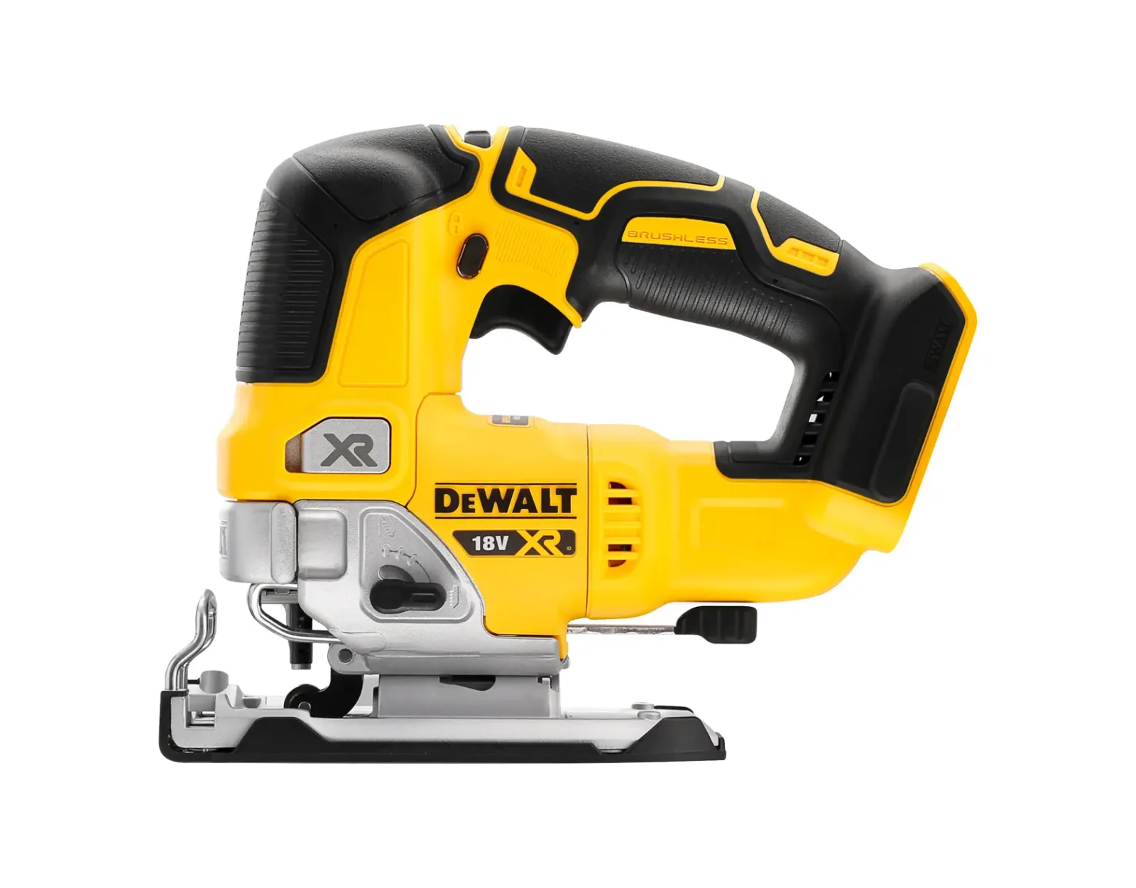 DeWalt DCS334 jigsaw, alternate angle