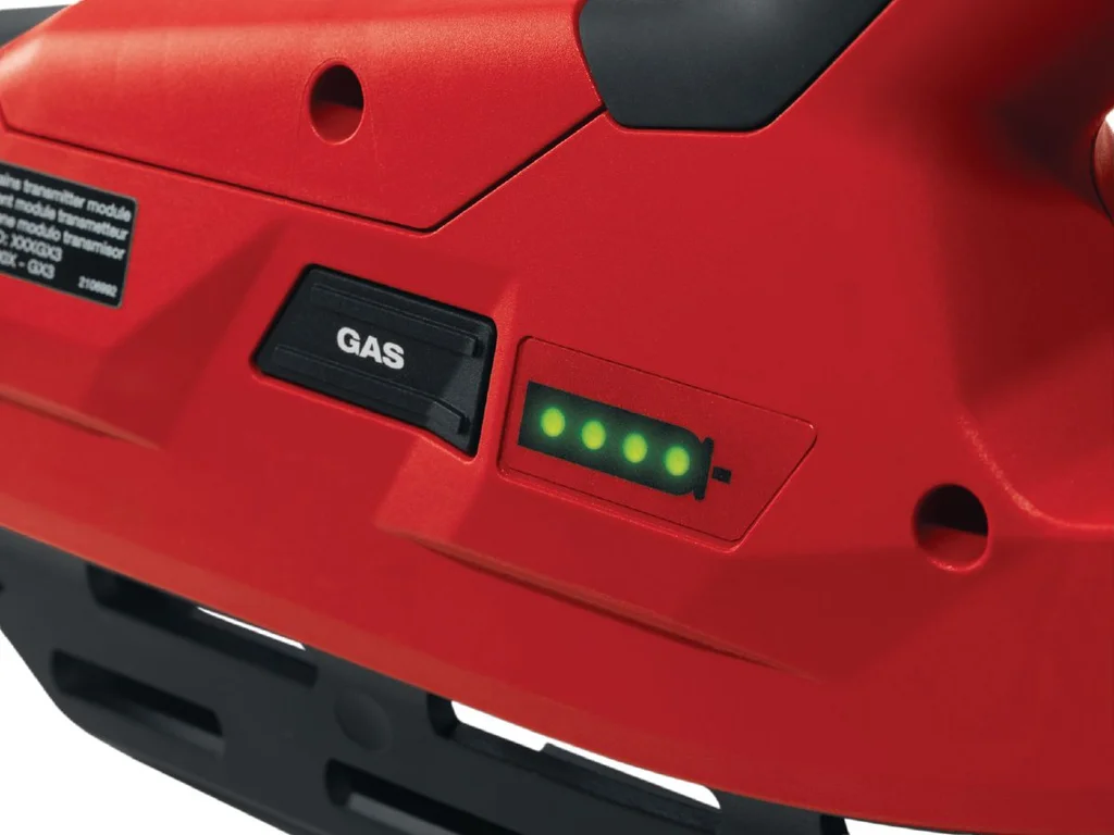 Hilti GX 3 gas-actuated fastening tool, angled view