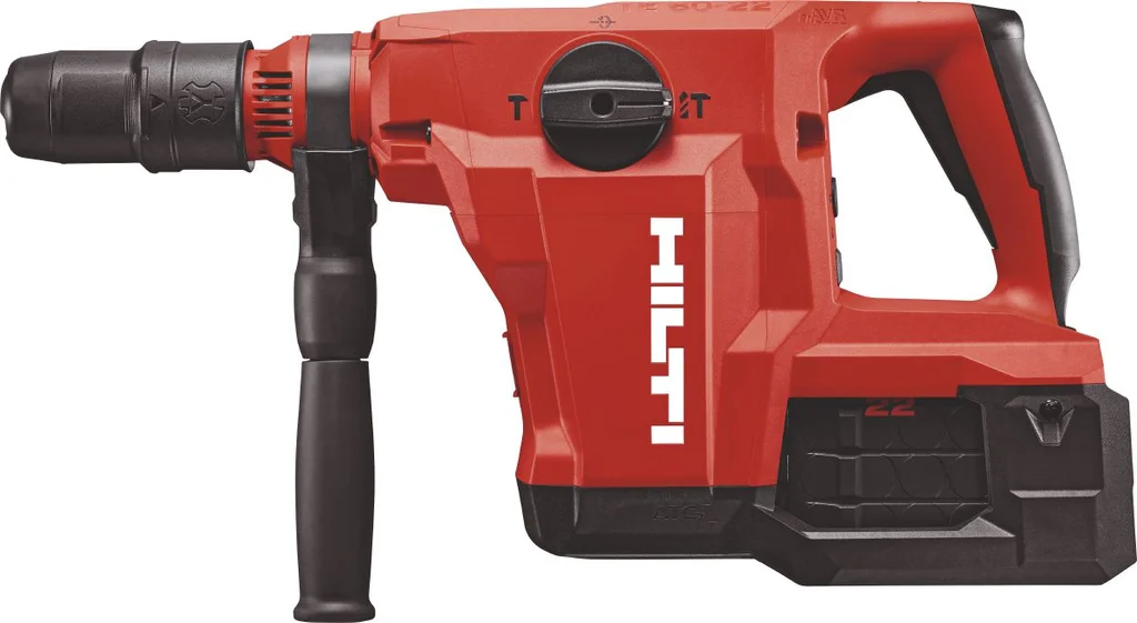 Hilti TE 60-22 cordless SDS-max combihammer, side view