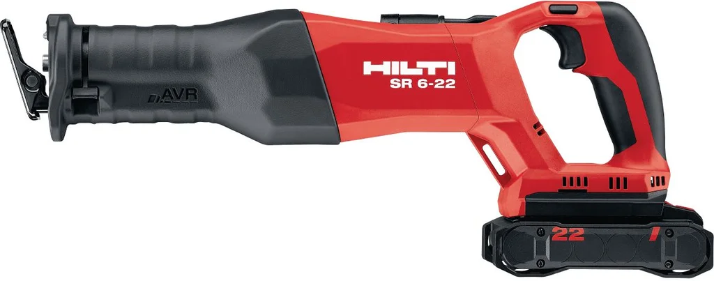 Hilti SR 6-22 cordless reciprocating saw, side view