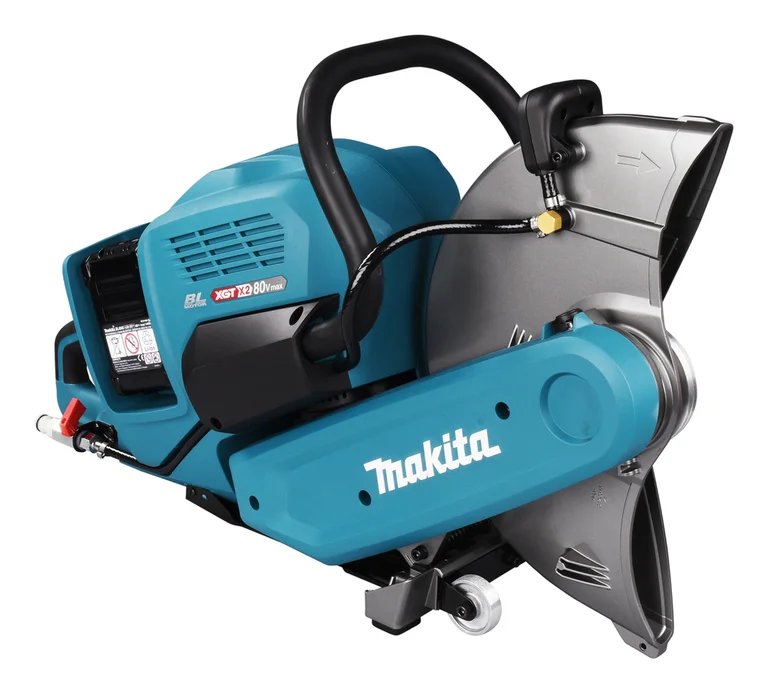Makita CE001G power cutter, three-quarter view from the left