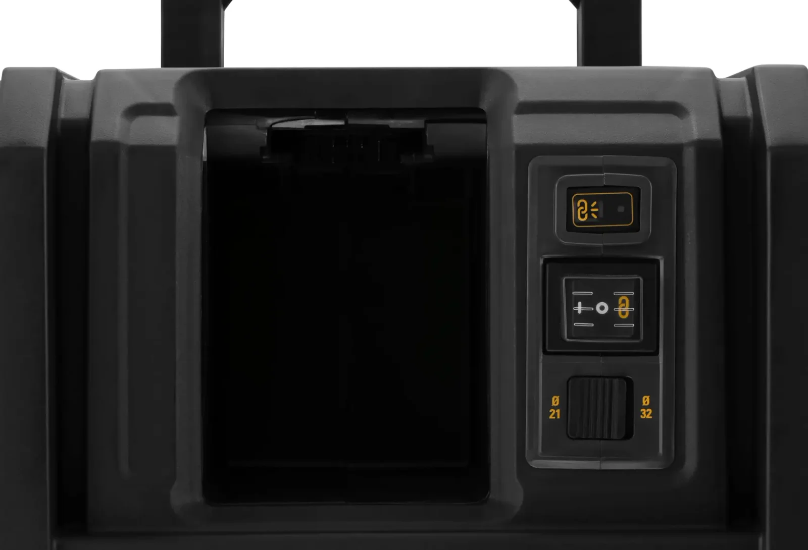 DeWalt DCV586M dust extractor, second alternate angle