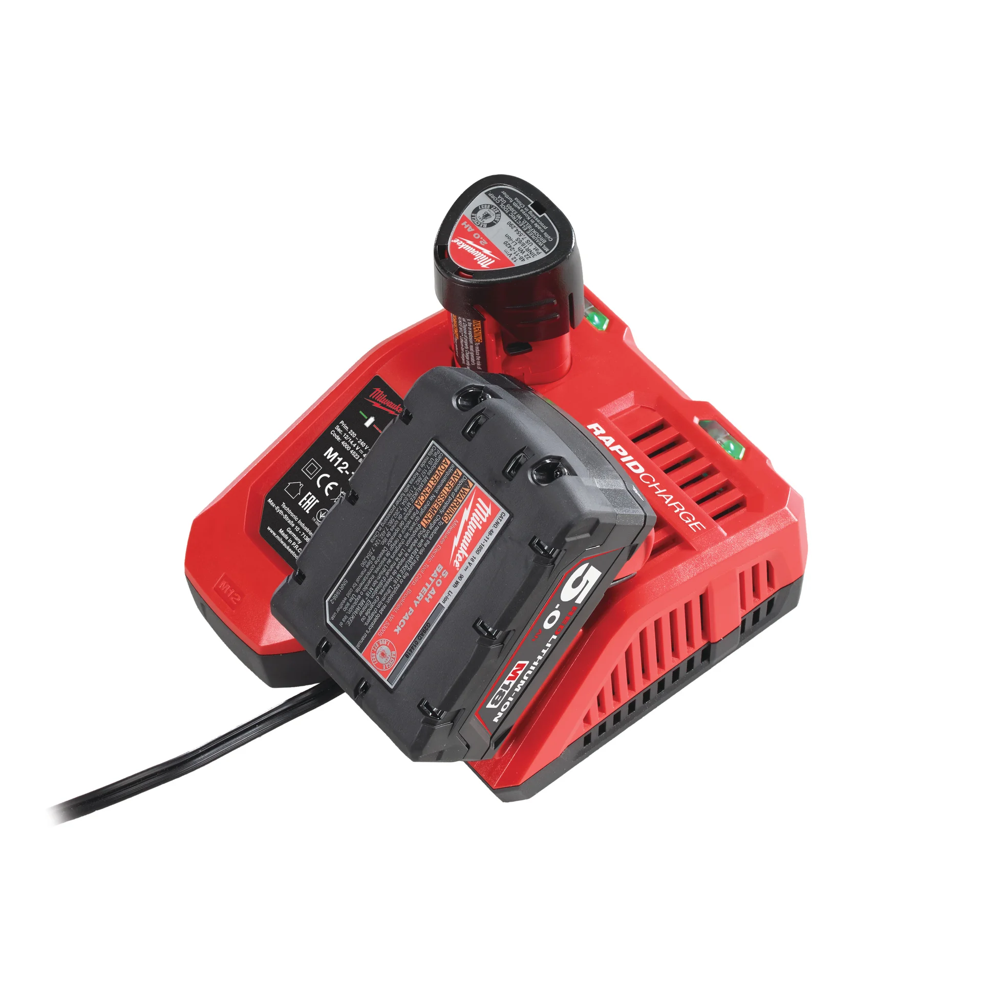 M12-18 FC Fast Charger, alternative view
