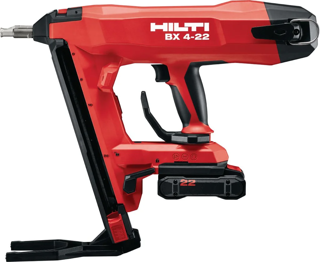 Hilti BX 4-22 cordless concrete nailer, side view