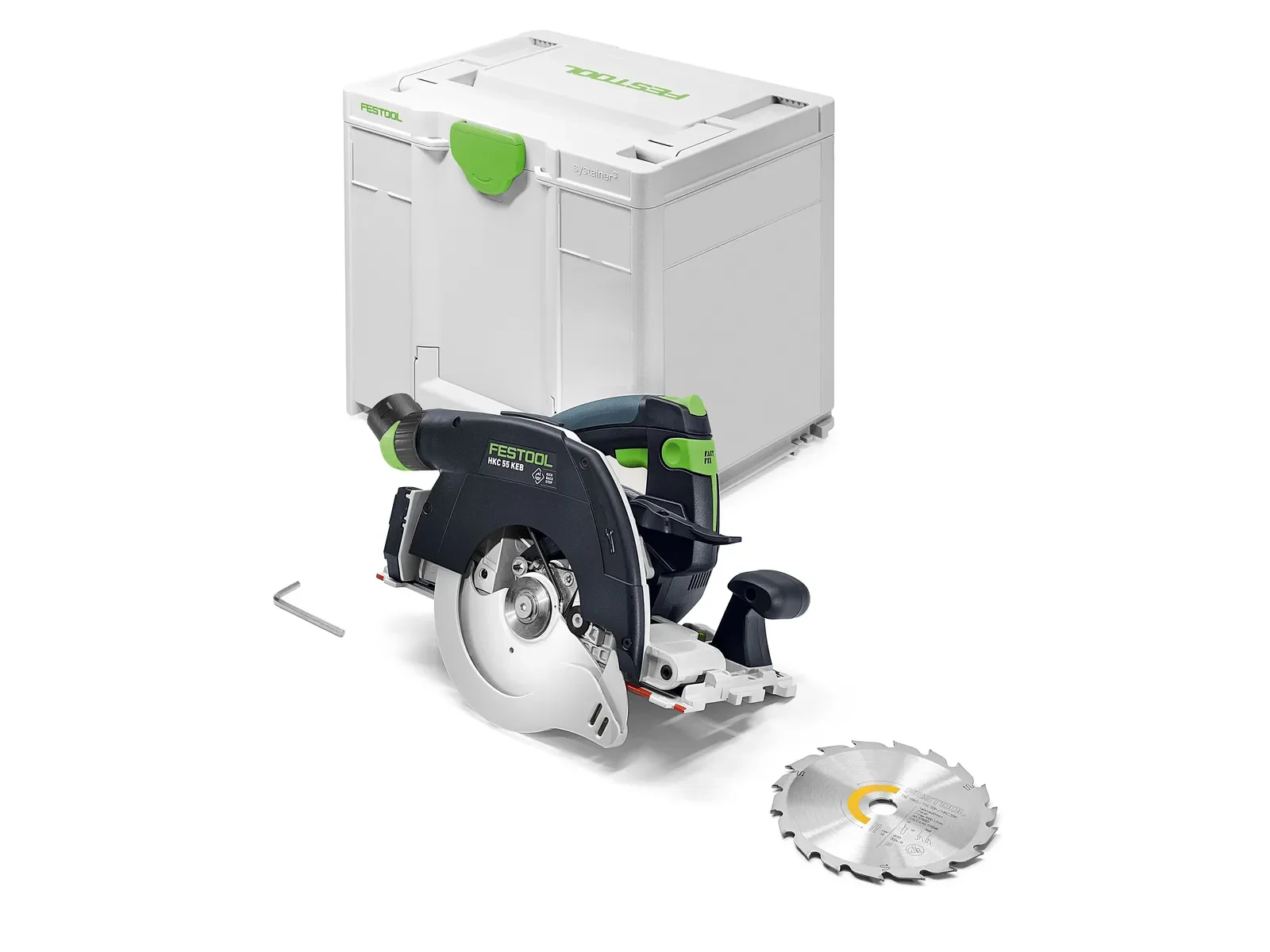 Festool HKC 55 K Basic contents: circular saw, blade and Systainer³