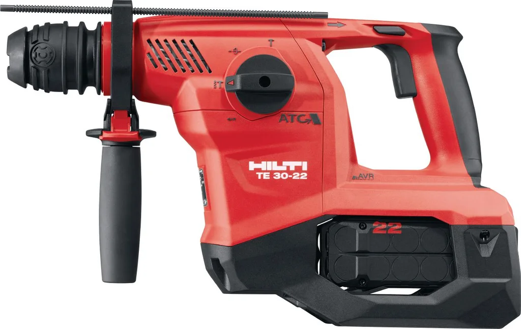 Hilti TE 30-22 cordless combihammer, side view