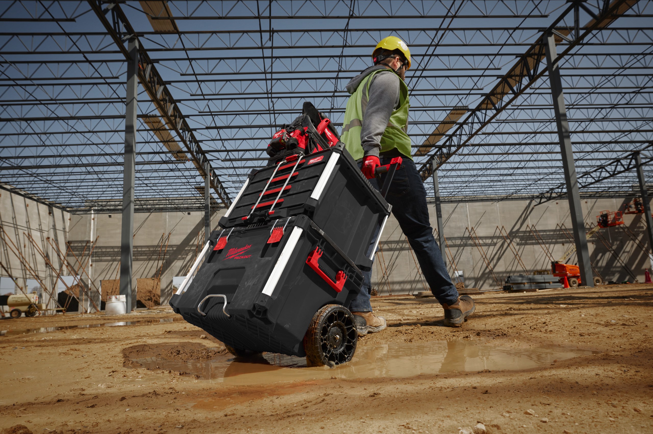 PACKOUT Drawer Tool Box in use on the job