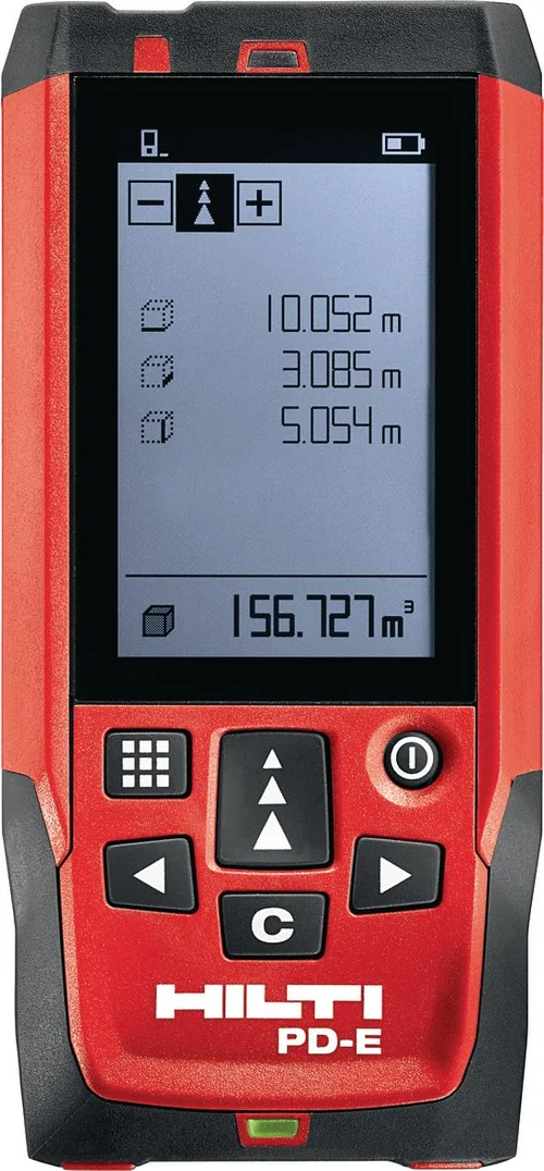 Hilti PD-E laser range meter, front view