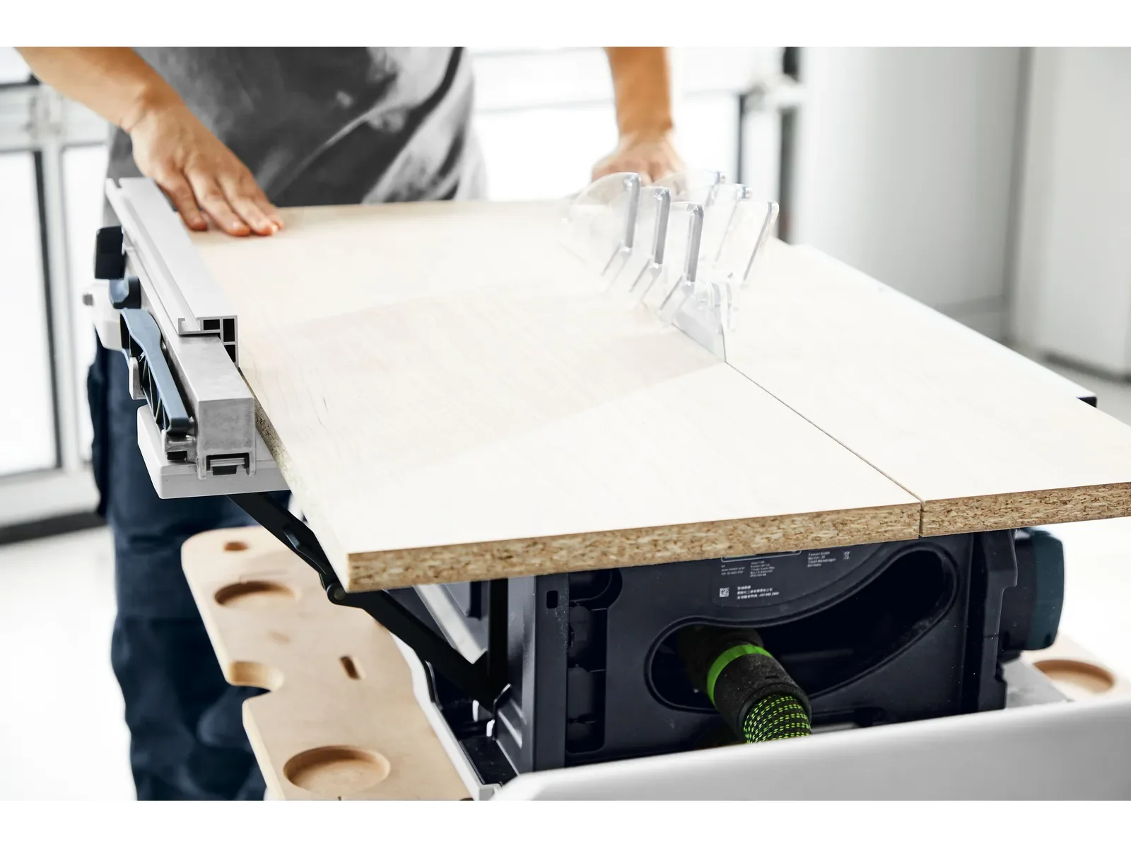 Ripping a panel on the CSC SYS 50