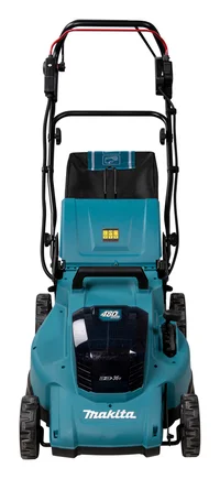 Makita DLM481 lawn mower, side view