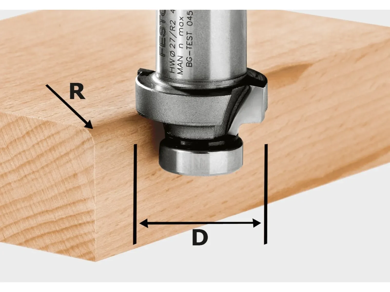 Festool HW R3-OFK 500 roundover cutter
